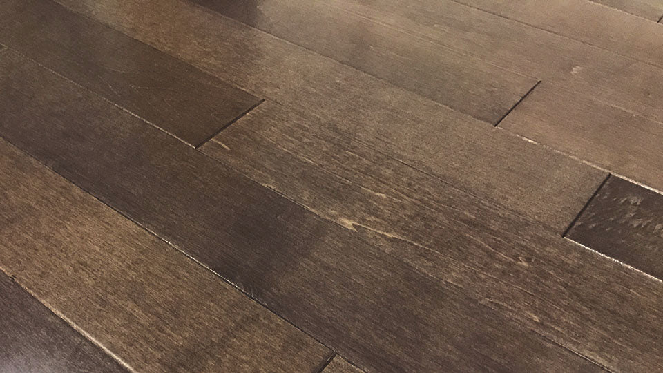 Pacific Maple Sable Grey Solid Wood Flooring