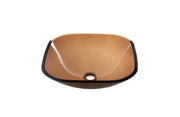 Dawn Tempered glass wash basin-square shape GVB84010SQ