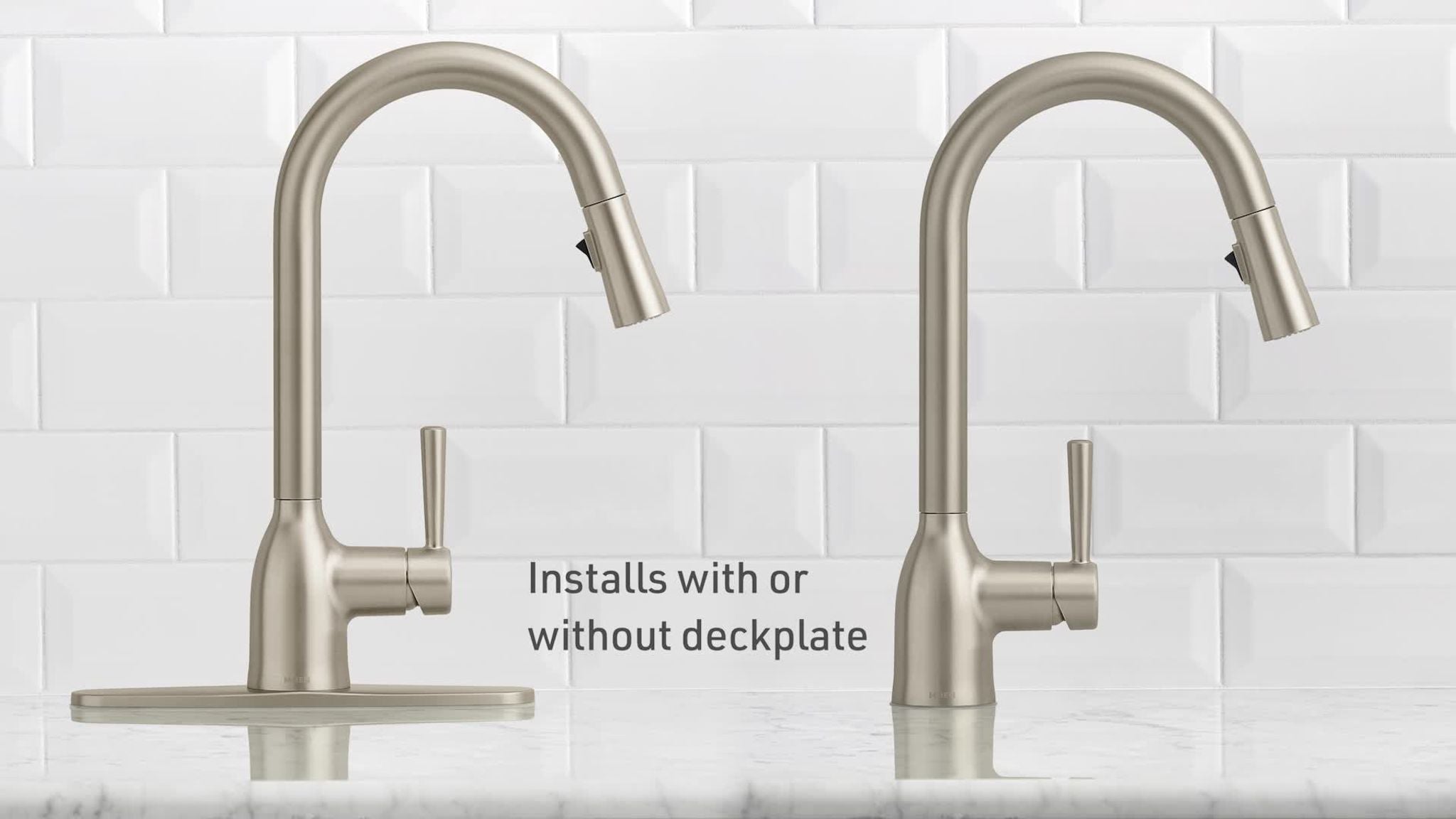 Adler One-Handle High Arc Pulldown Kitchen Faucet