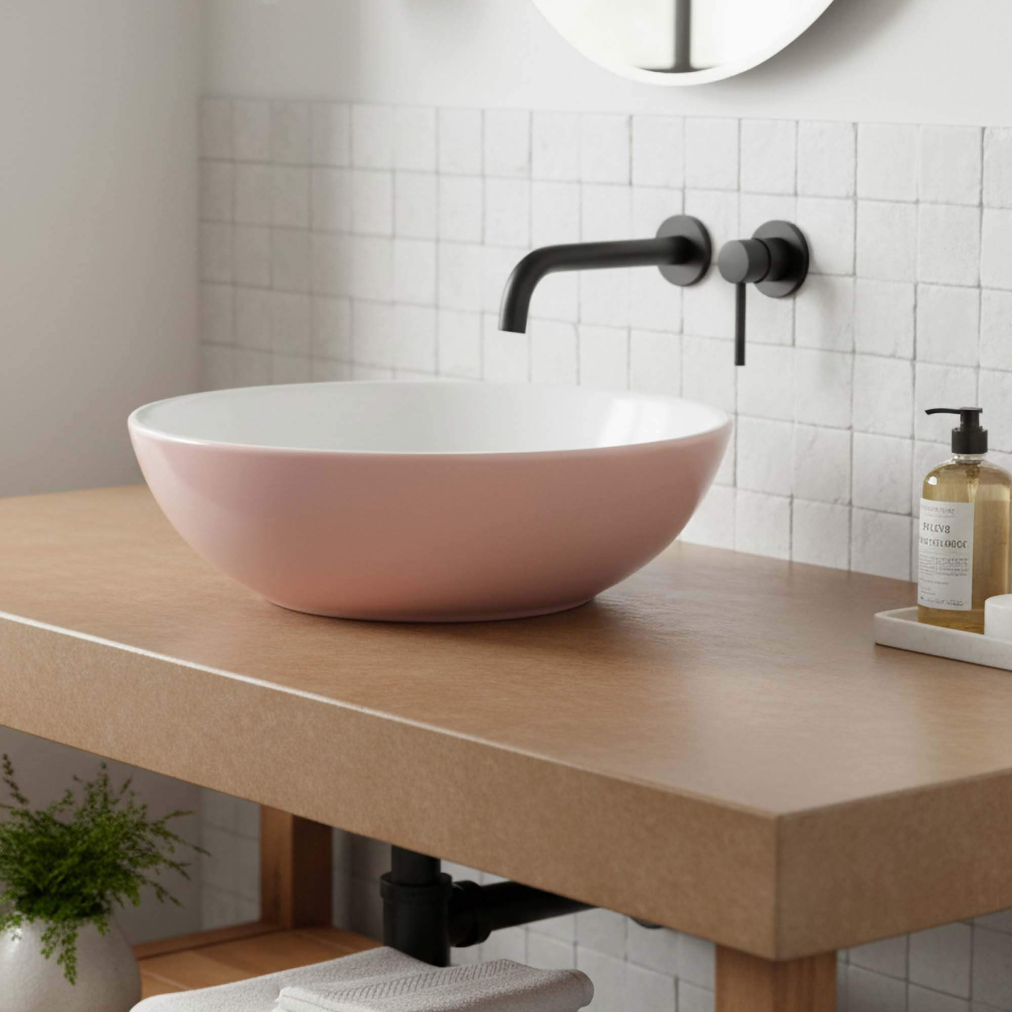 Fine Fixtures Round Modern Vessel Sink 16" x 16"