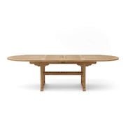 Sahara 106" Oval Double Extension Table
