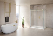 Skyline 2 sided Shower Door - White