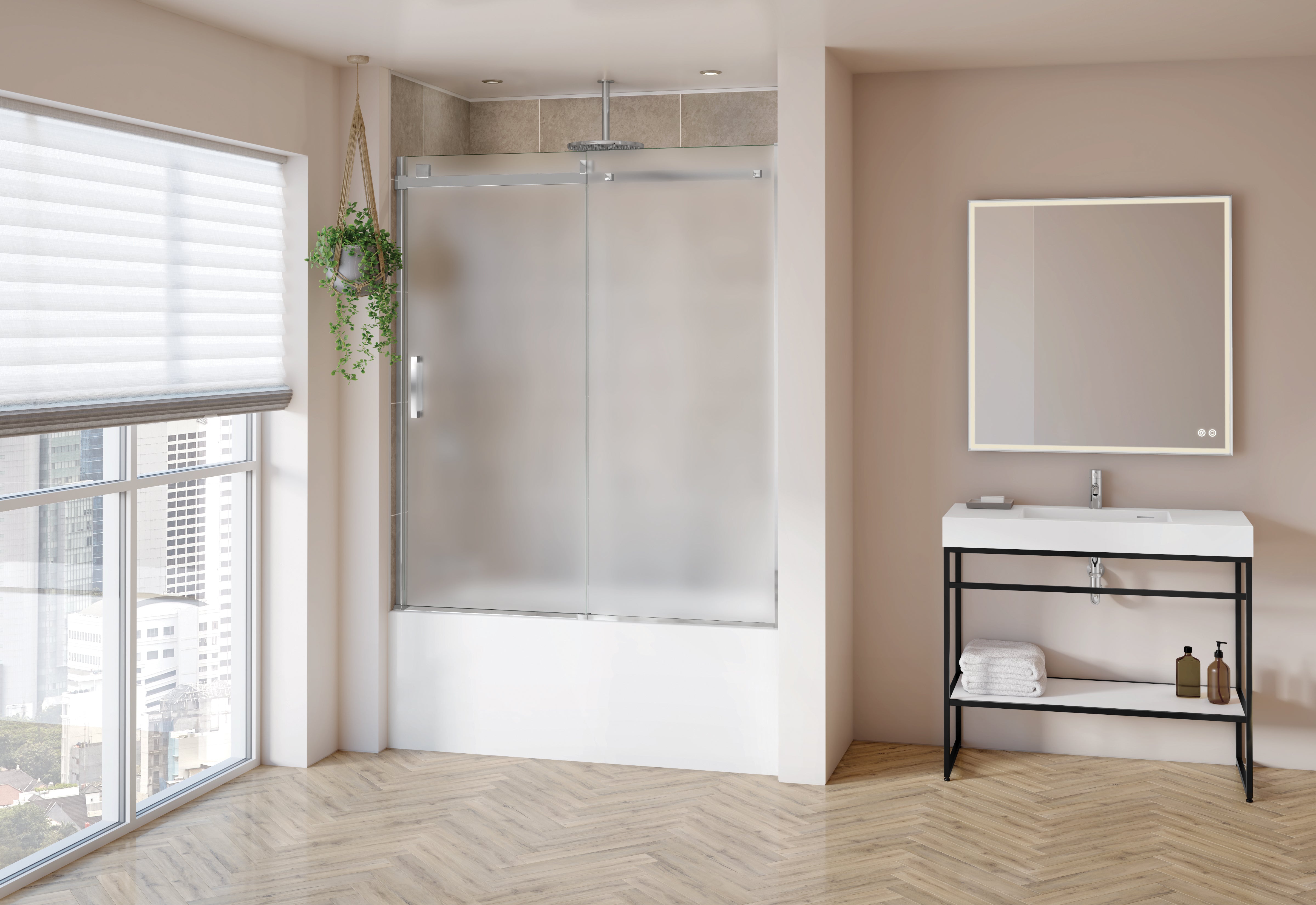 Skyline Tub enclosure Shower Door