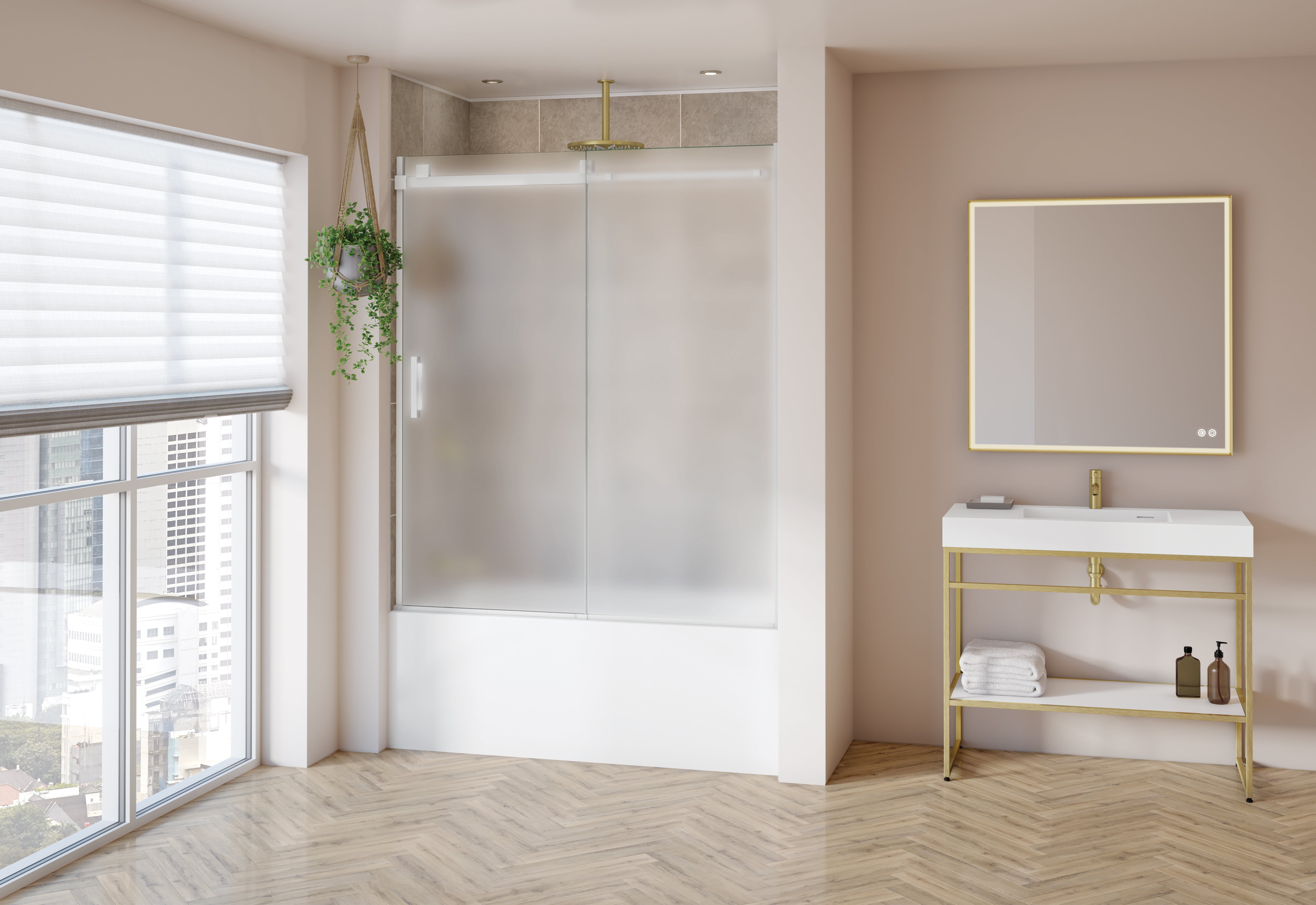 Skyline Tub enclosure Shower Door