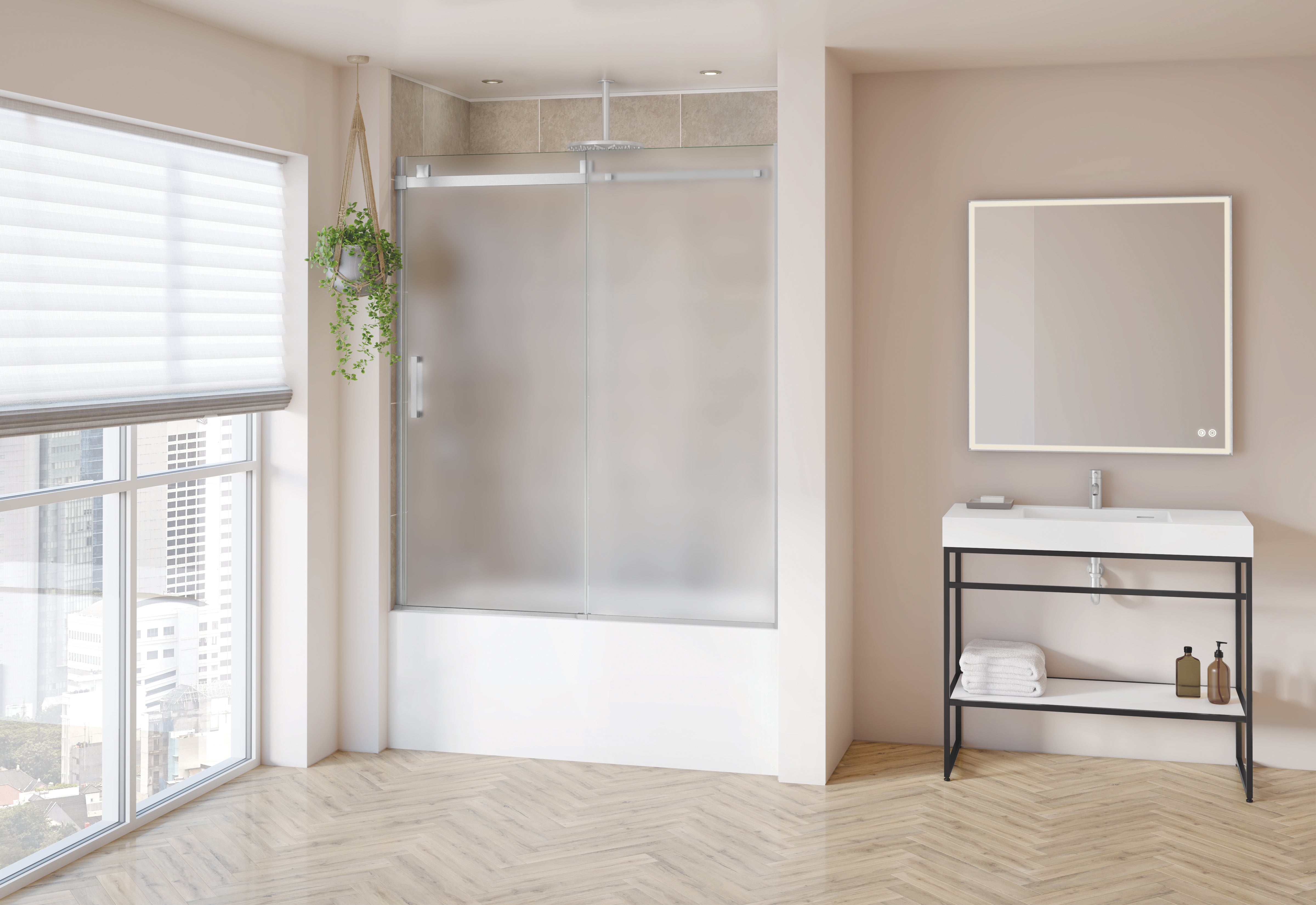 Skyline Tub enclosure Shower Door