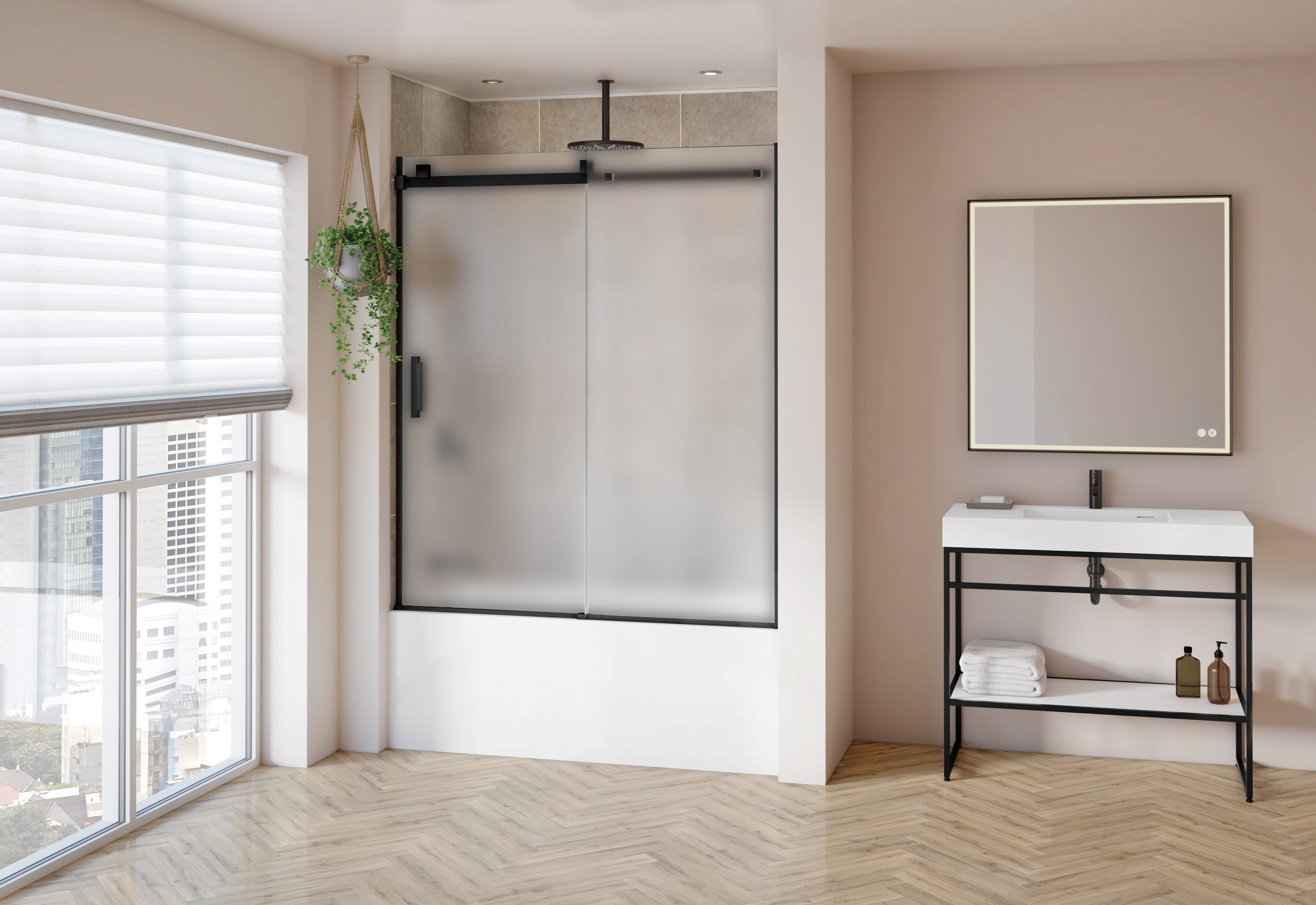 Skyline Tub enclosure Shower Door
