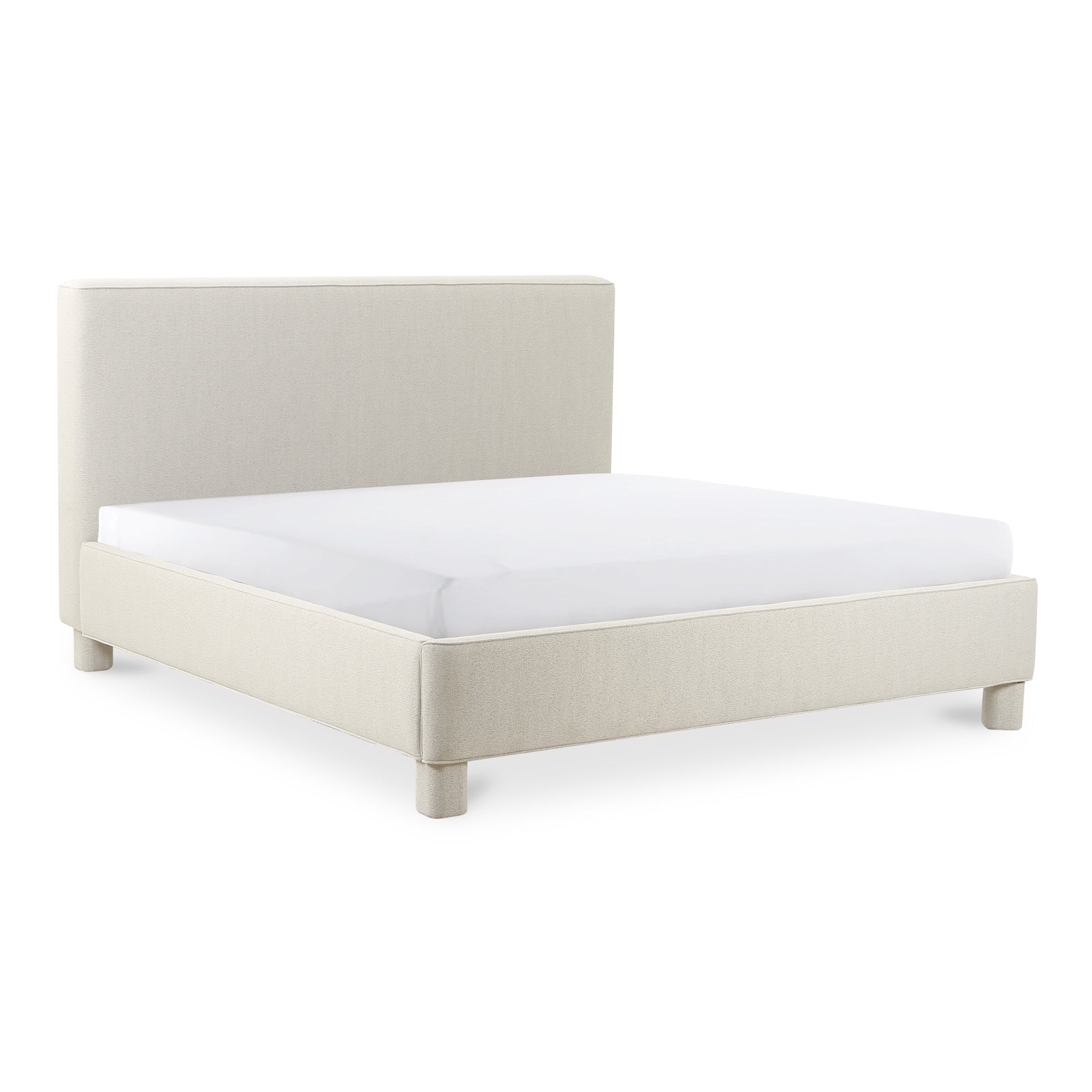 Moes Ichigo Queen Bed Light Grey OA-1002-29-0
