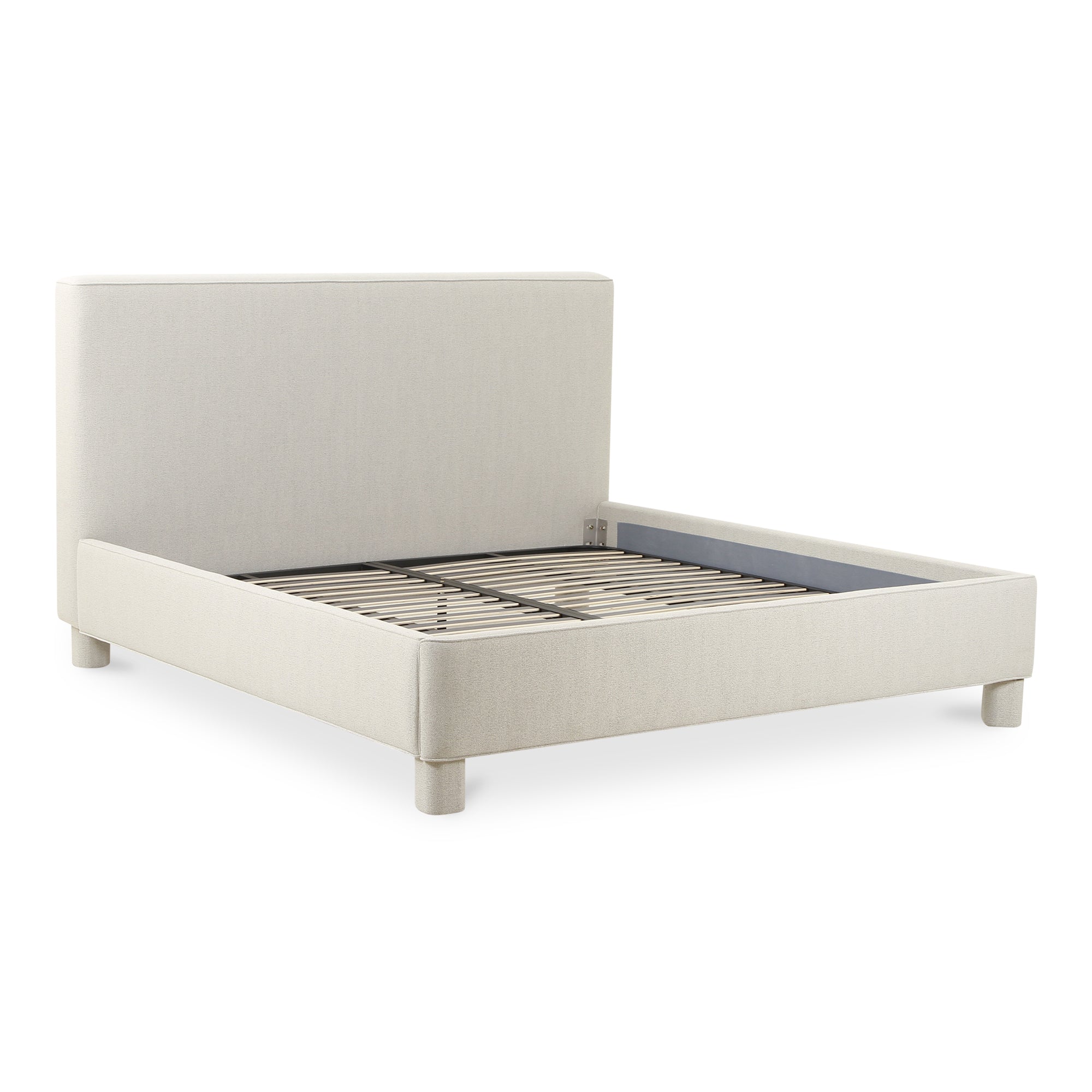 Moes Ichigo King Bed Light Grey OA-1003-29-0