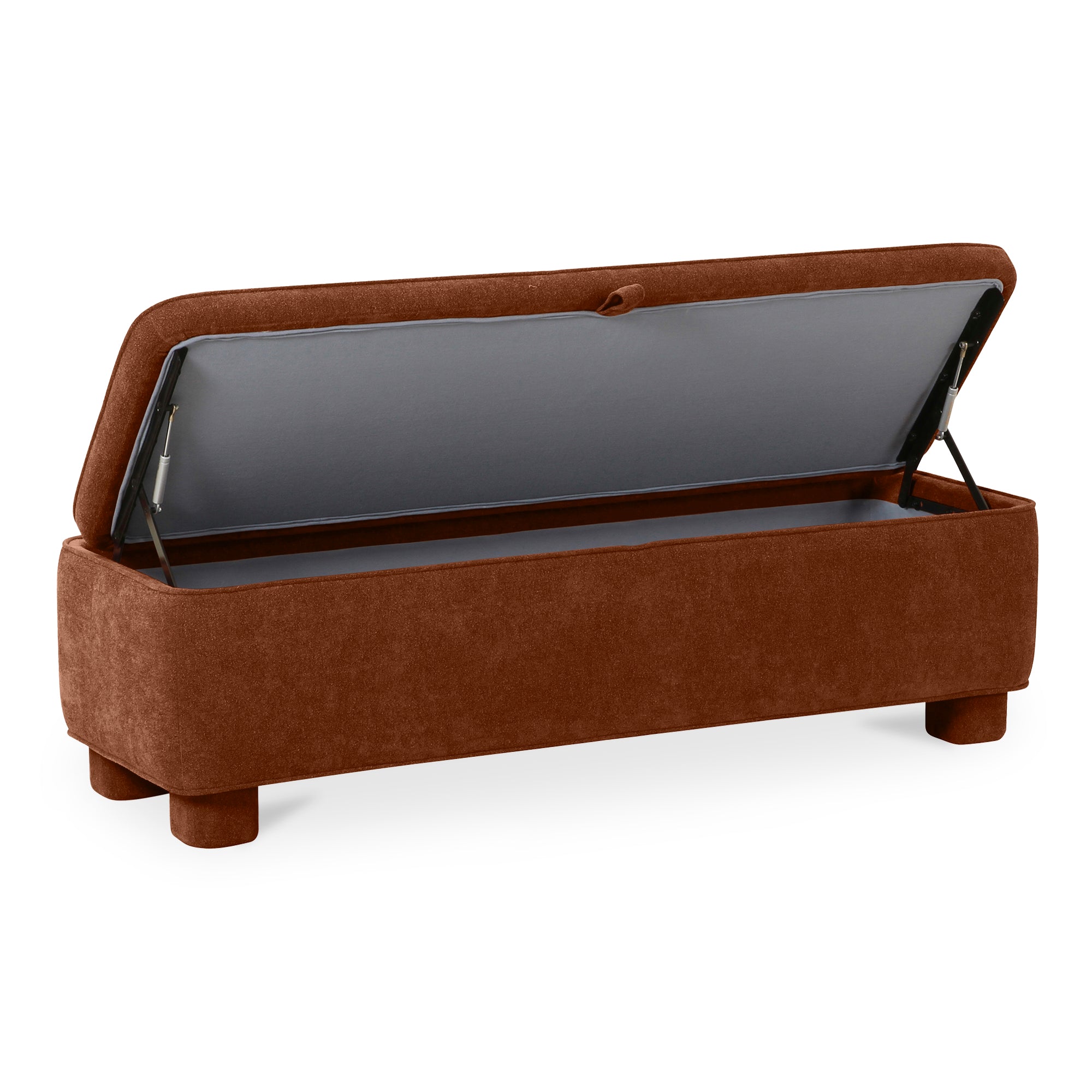 Moes Ichigo Storage Bench Deep Orange OA-1004-12