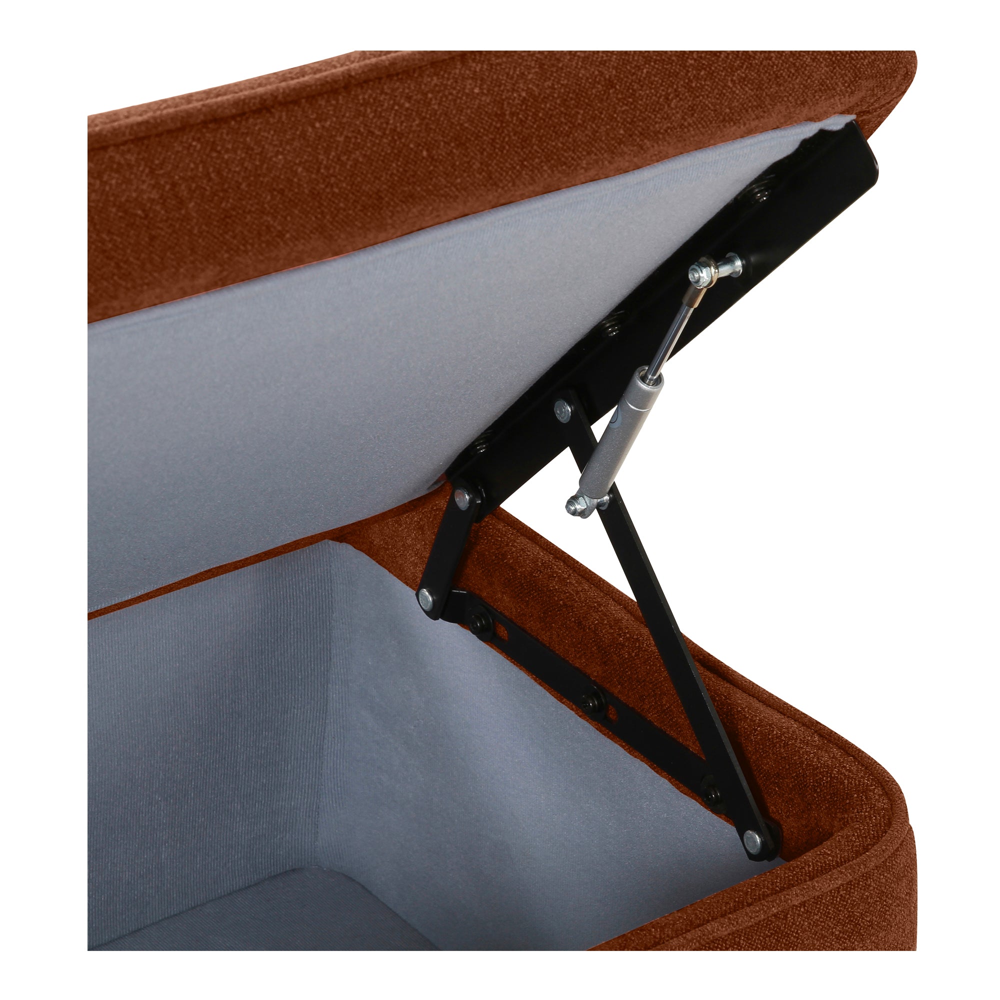 Moes Ichigo Storage Bench Deep Orange OA-1004-12