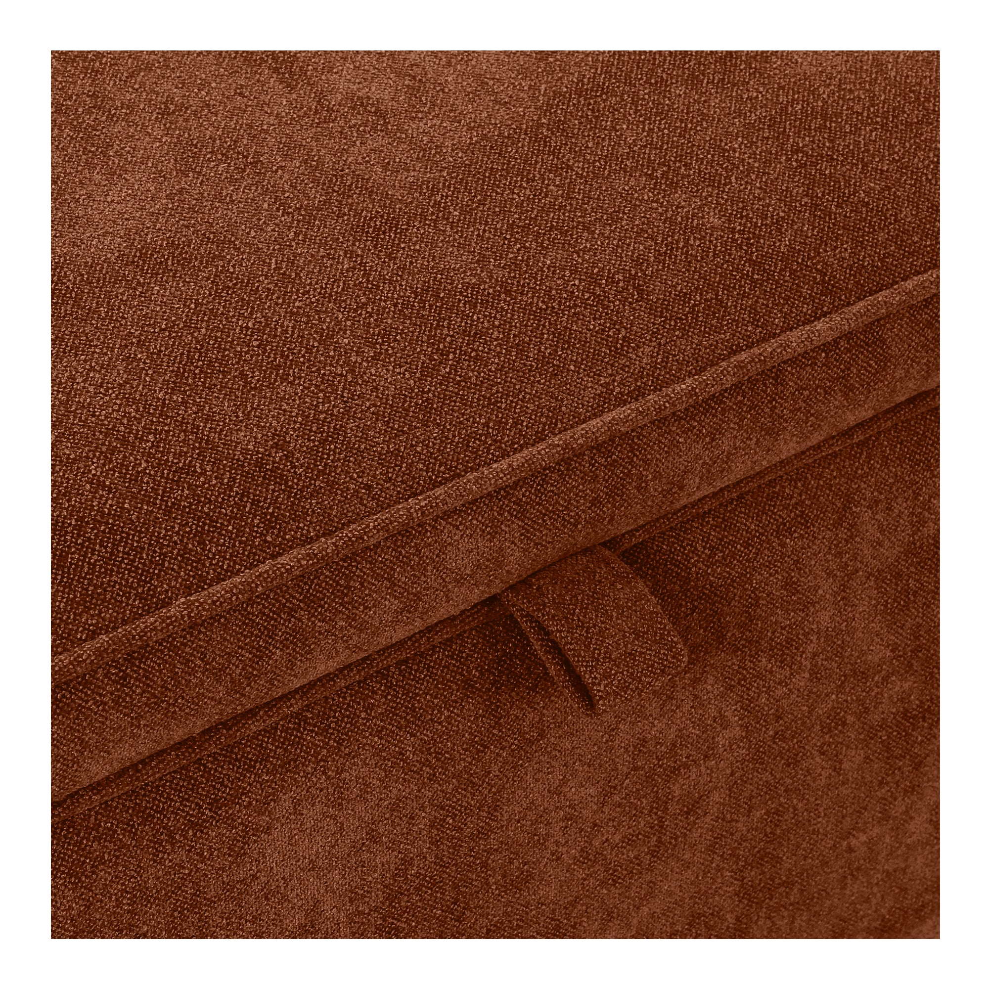 Moes Ichigo Storage Bench Deep Orange OA-1004-12