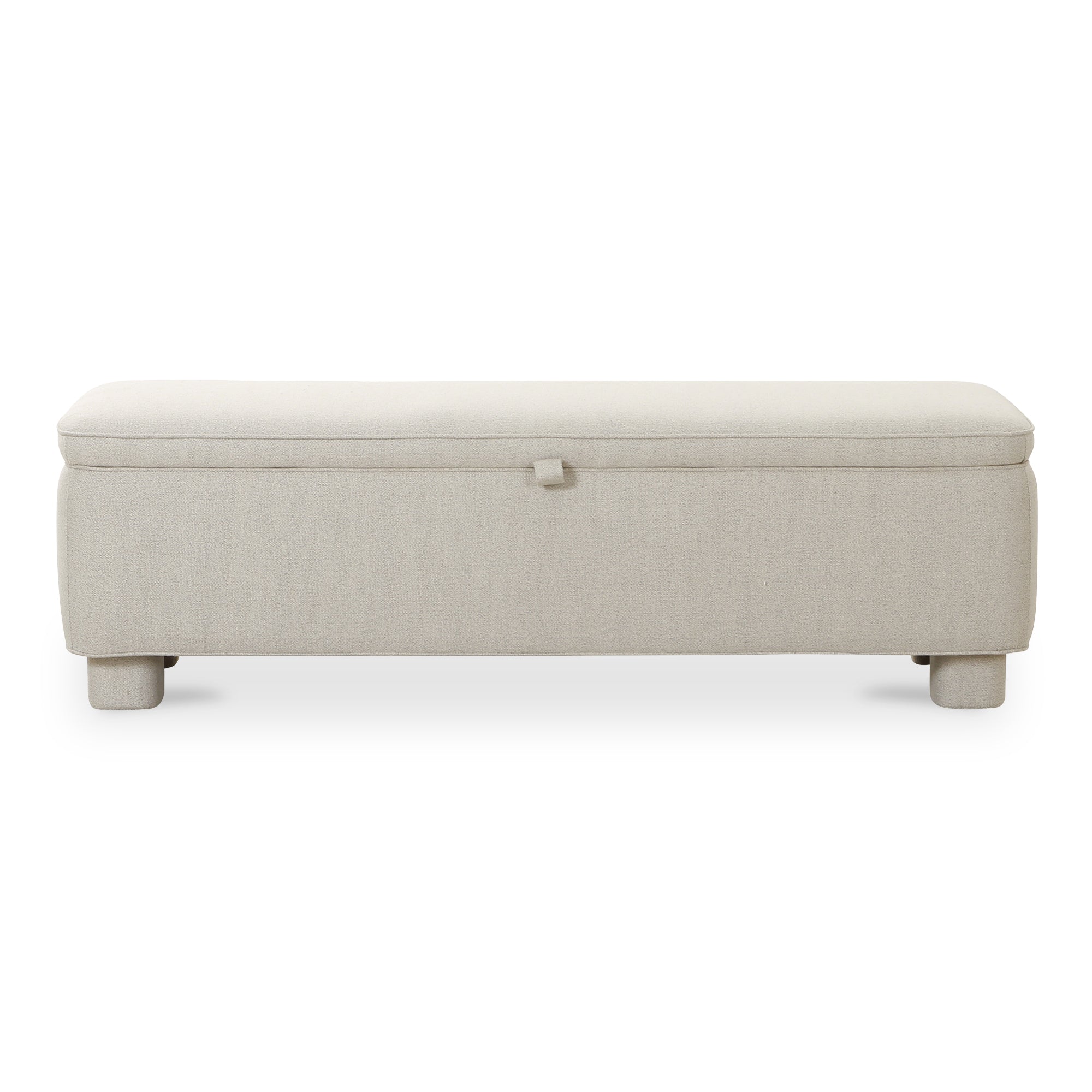 Moes Ichigo Storage Bench Light Grey OA-1004-29