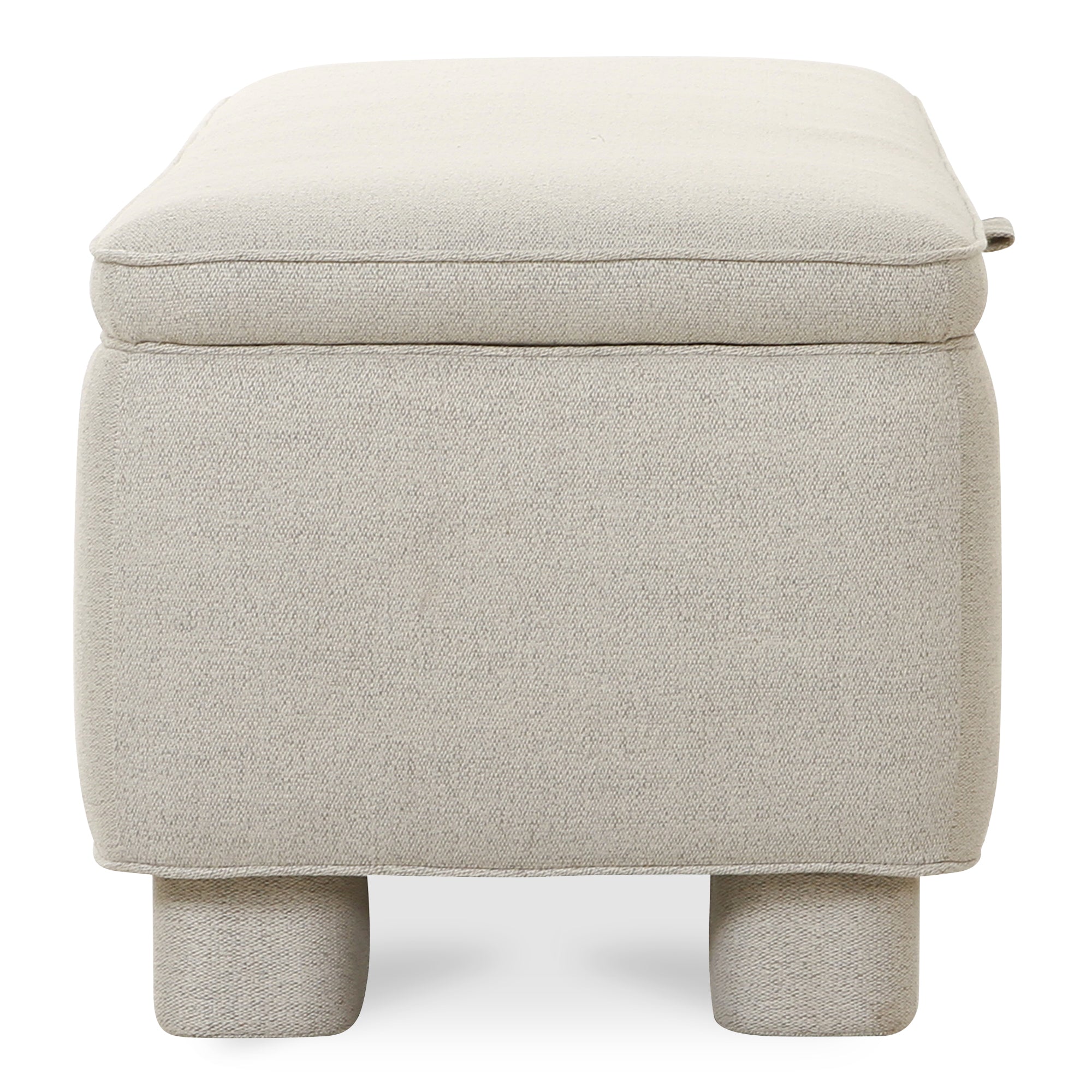 Moes Ichigo Storage Bench Light Grey OA-1004-29