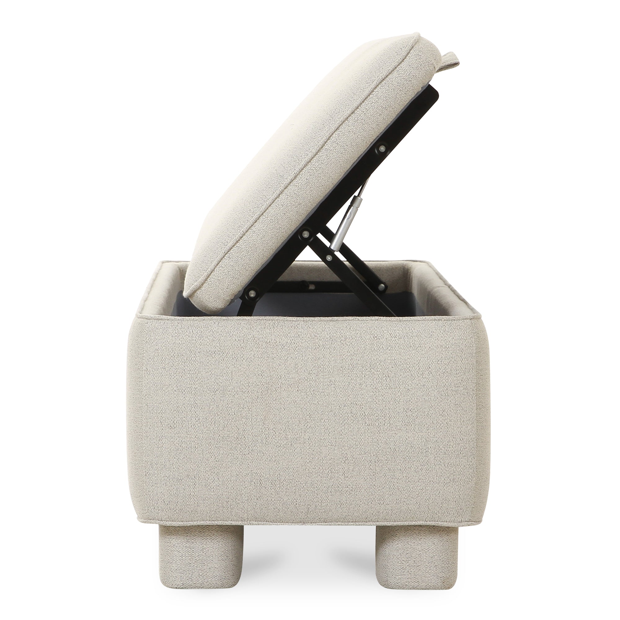 Moes Ichigo Storage Bench Light Grey OA-1004-29