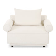 Moes Rosello Armchair White OA-1007-18