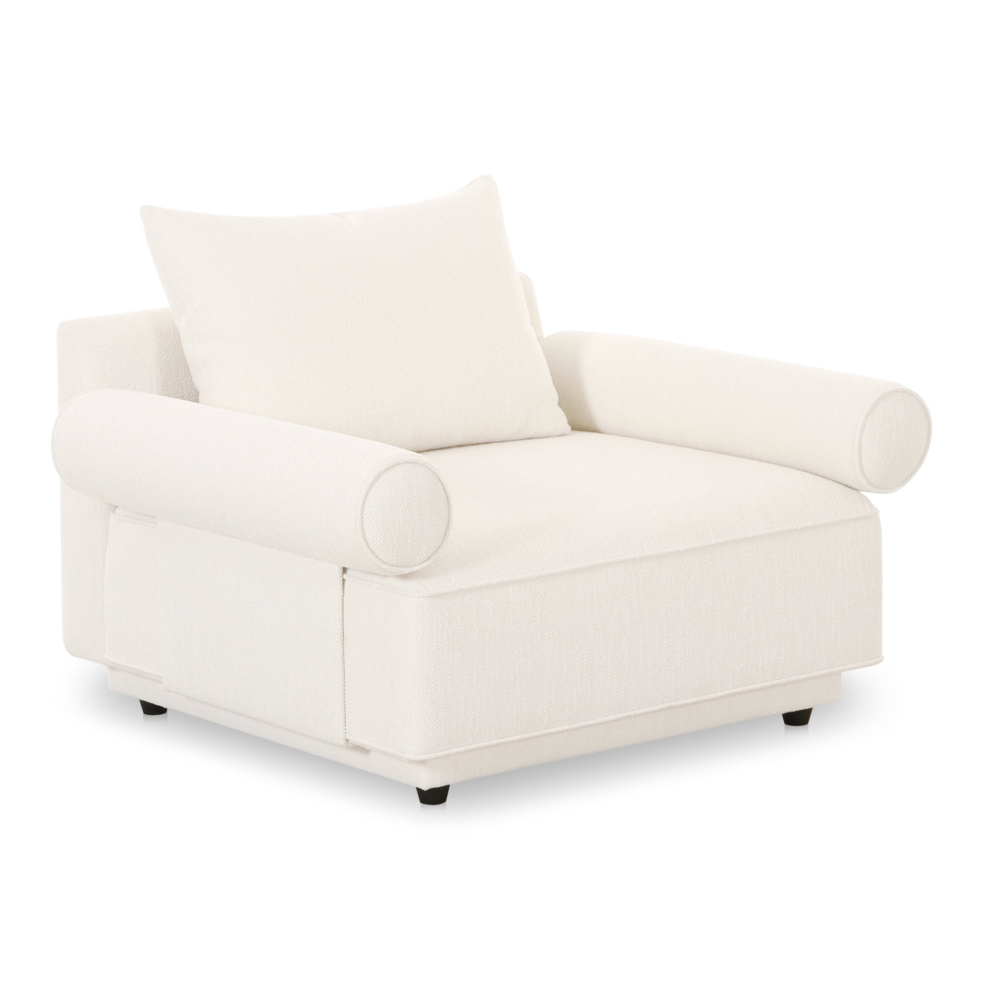 Moes Rosello Armchair White OA-1007-18