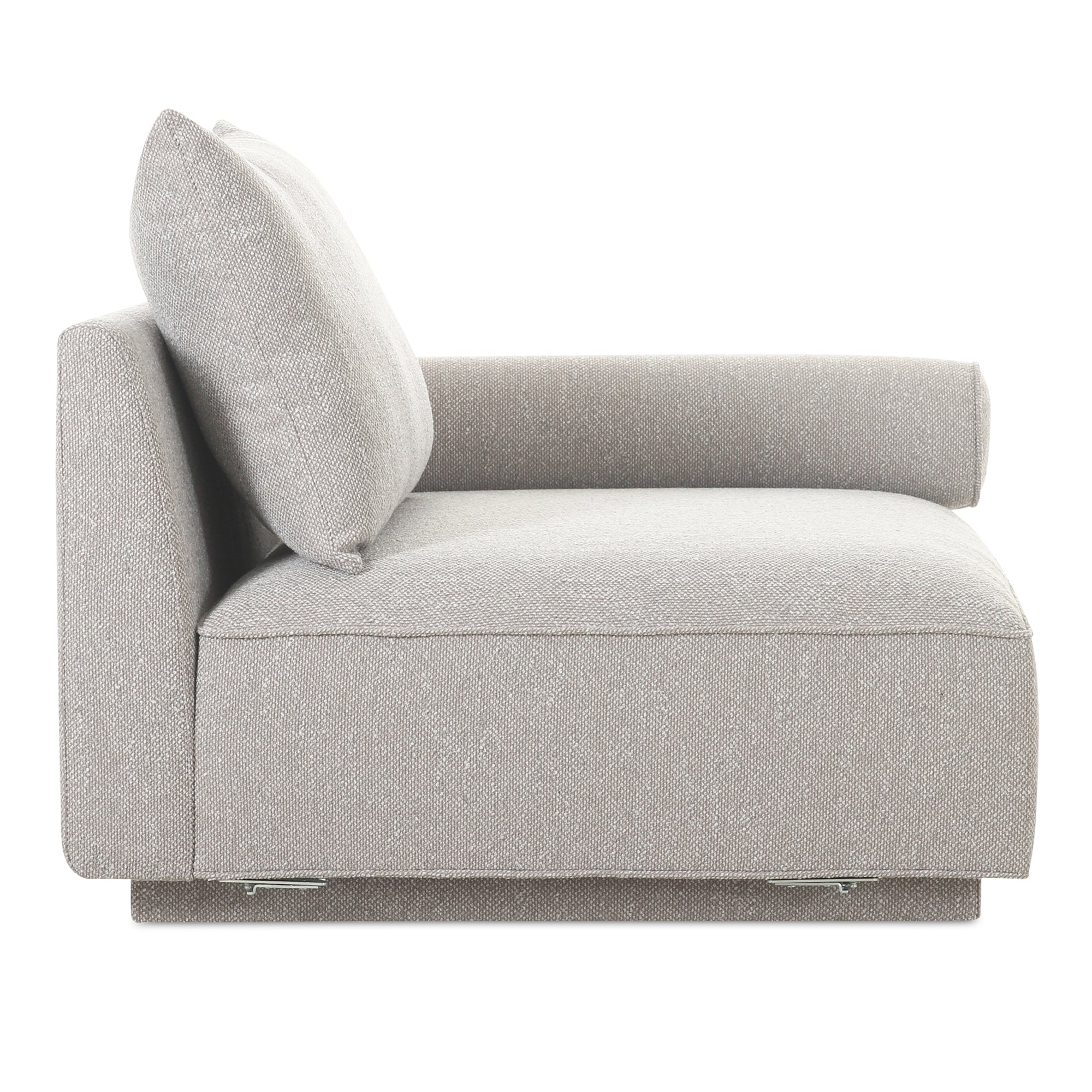Moes Rosello Right Arm Facing Chair Light Grey OA-1009-29