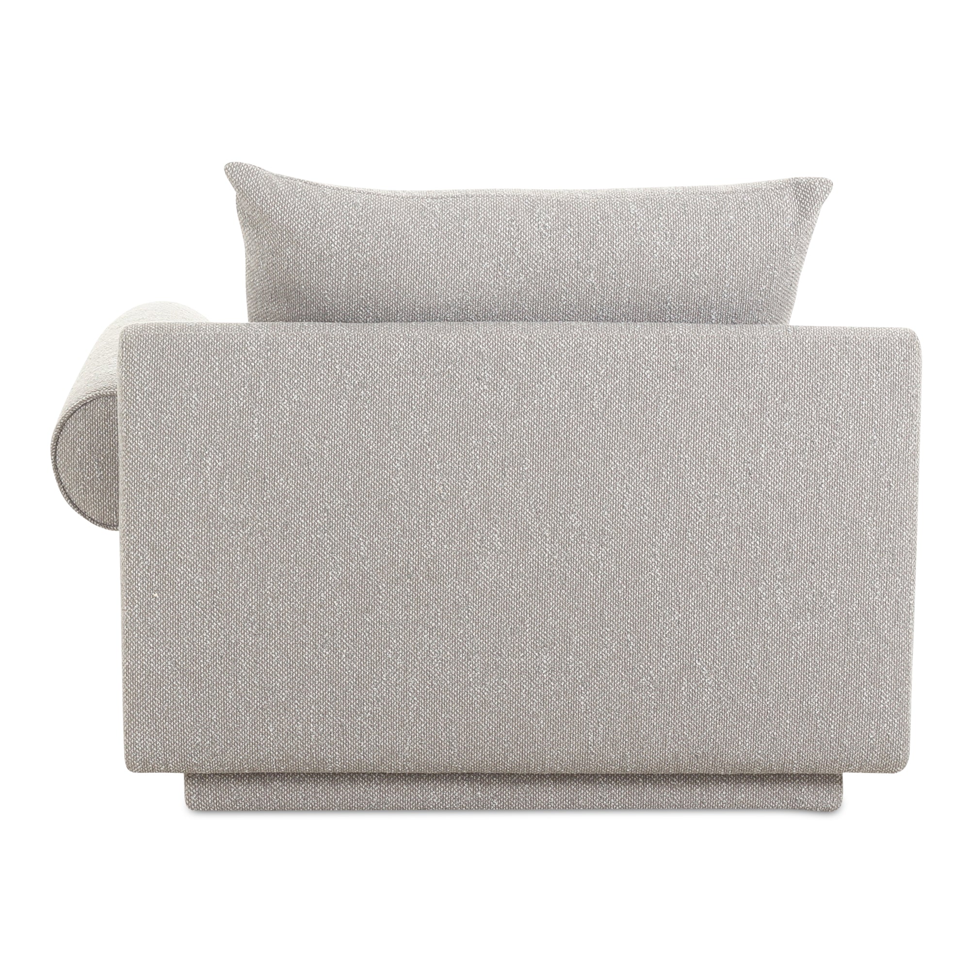 Moes Rosello Right Arm Facing Chair Light Grey OA-1009-29