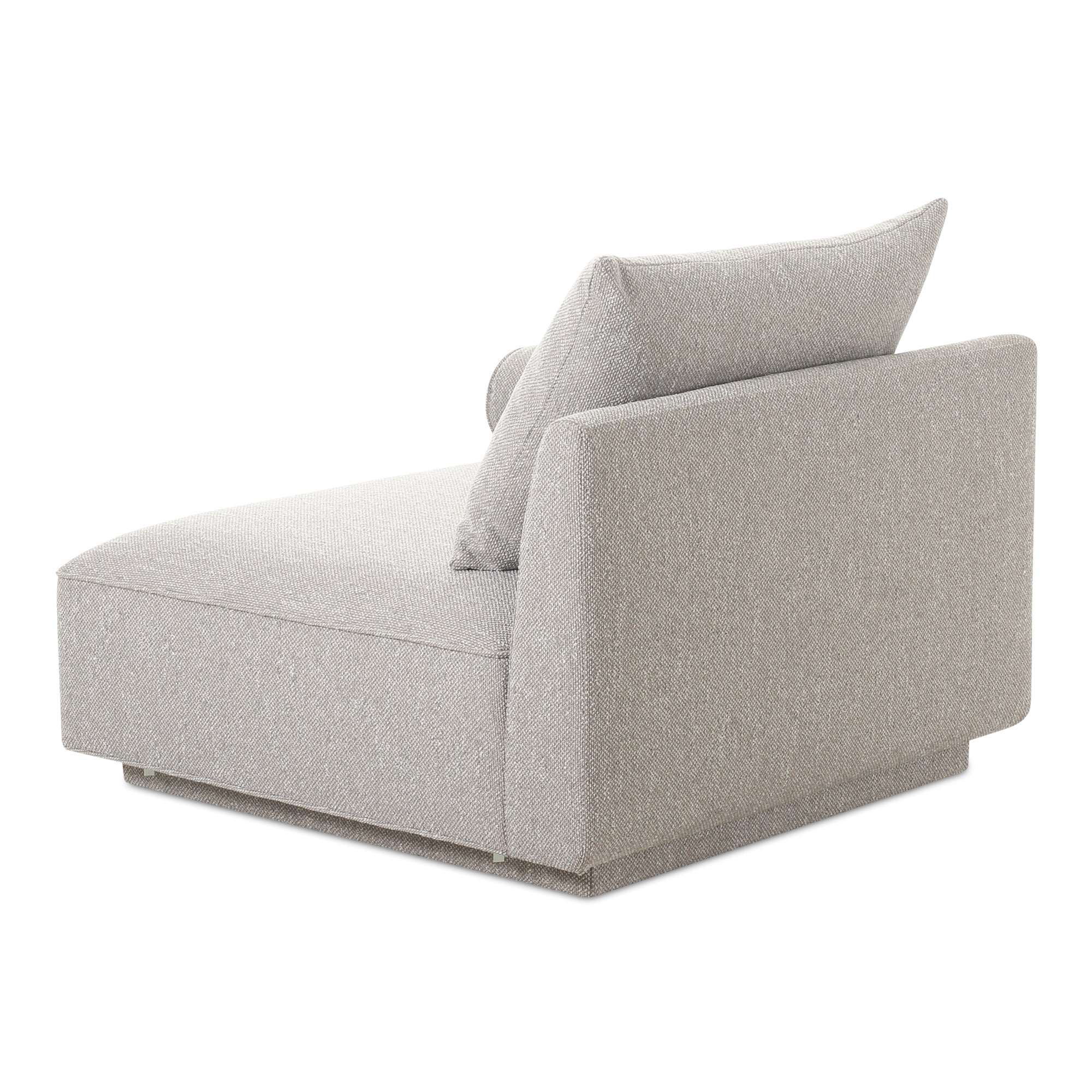 Moes Rosello Right Arm Facing Chair Light Grey OA-1009-29