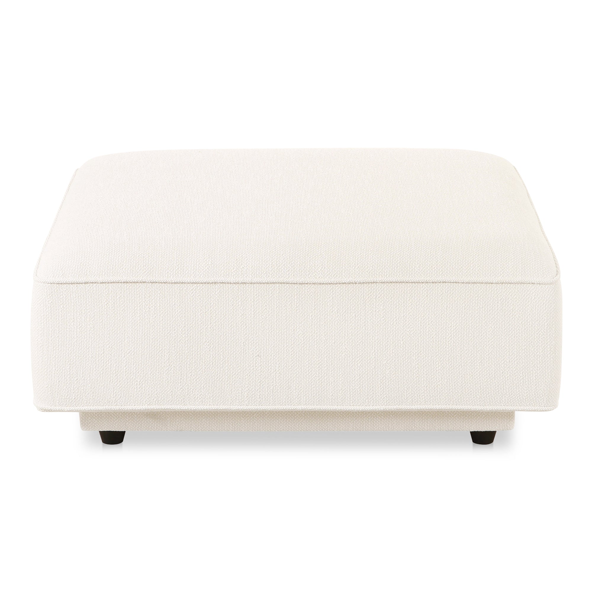 Moes Rosello Ottoman White OA-1012-18