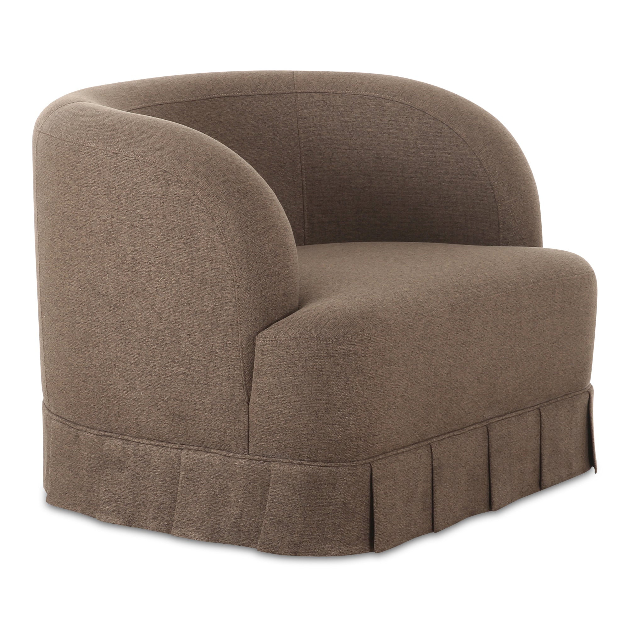 Moes Maren Swivel Chair Brown OA-1013-03