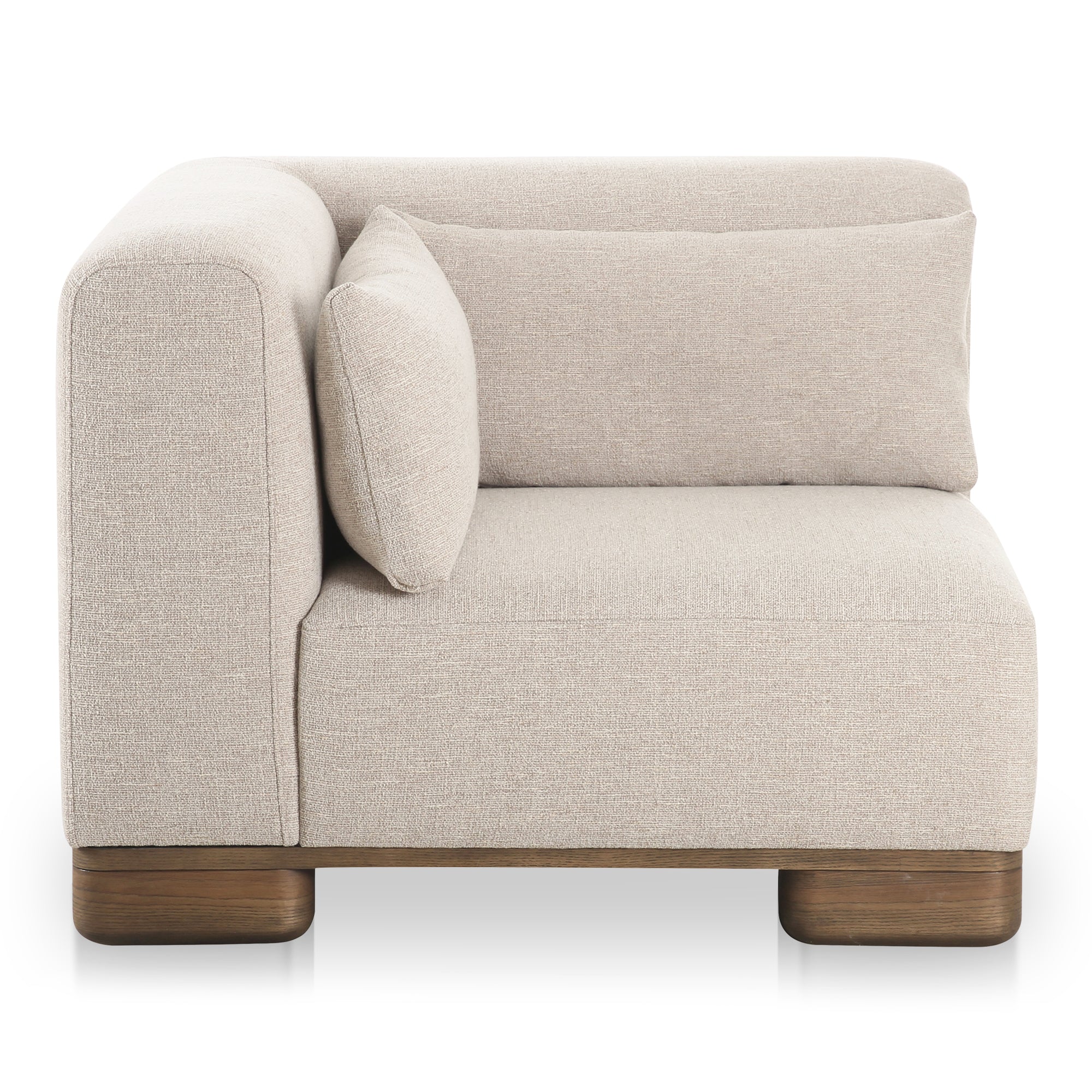 Moes June Corner Chair Oatmeal OA-1030-34