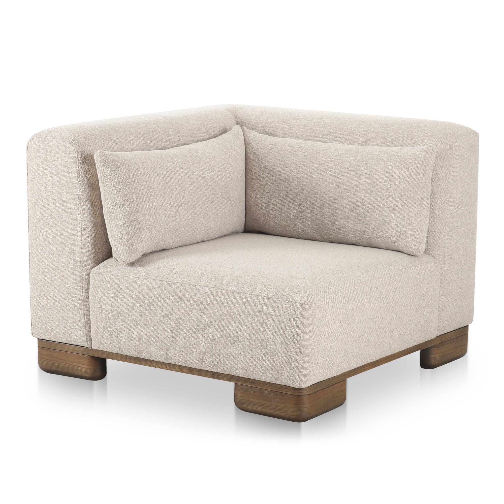Moes June Corner Chair Oatmeal OA-1030-34