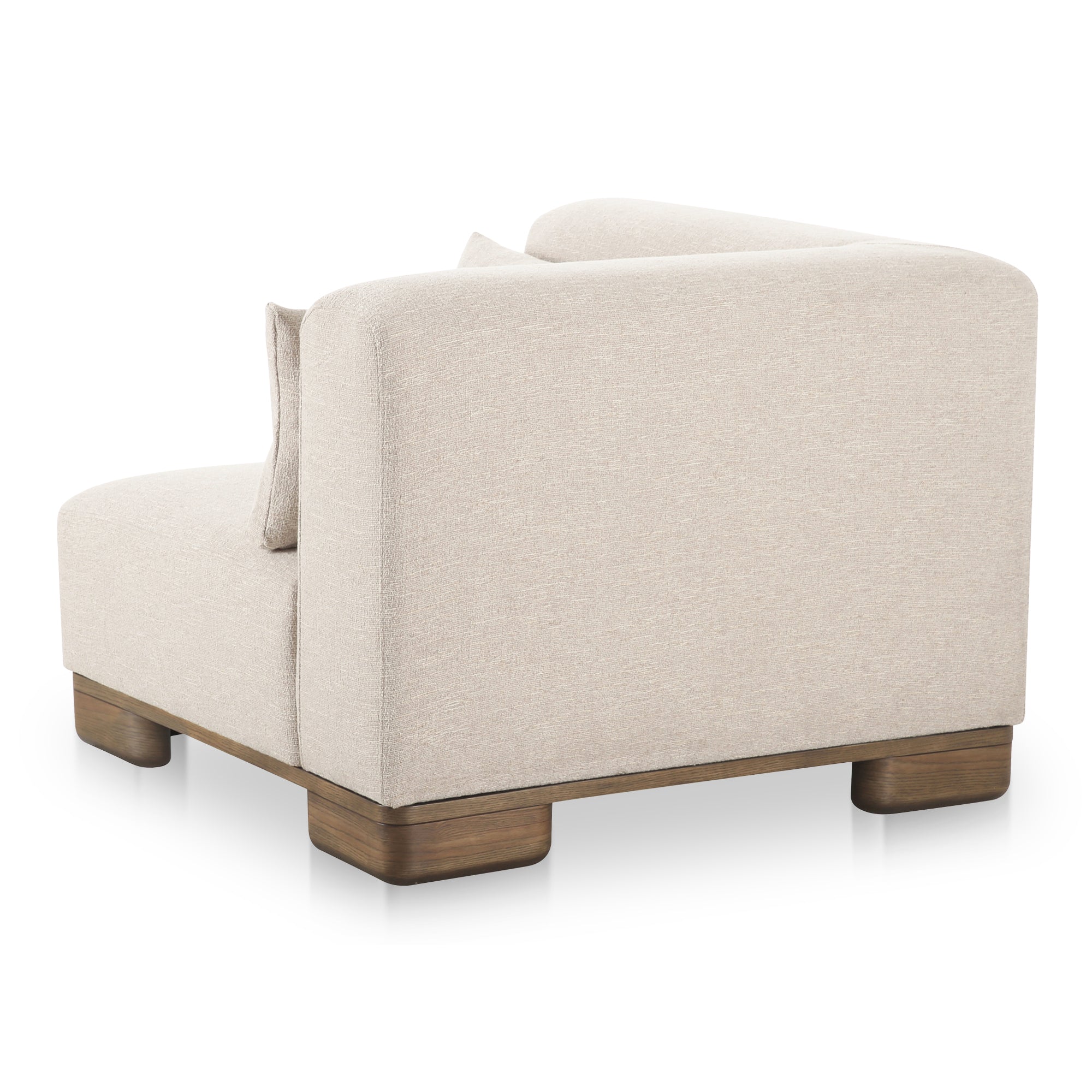 Moes June Corner Chair Oatmeal OA-1030-34