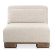 Moes June Slipper Chair Oatmeal OA-1031-34