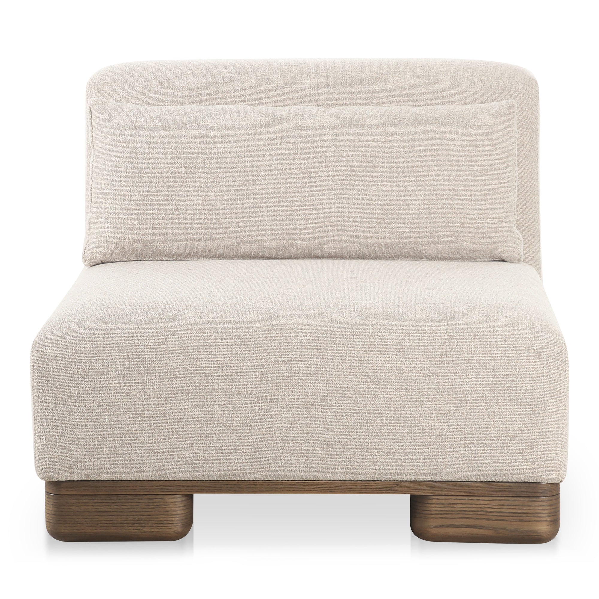 Moes June Slipper Chair Oatmeal OA-1031-34