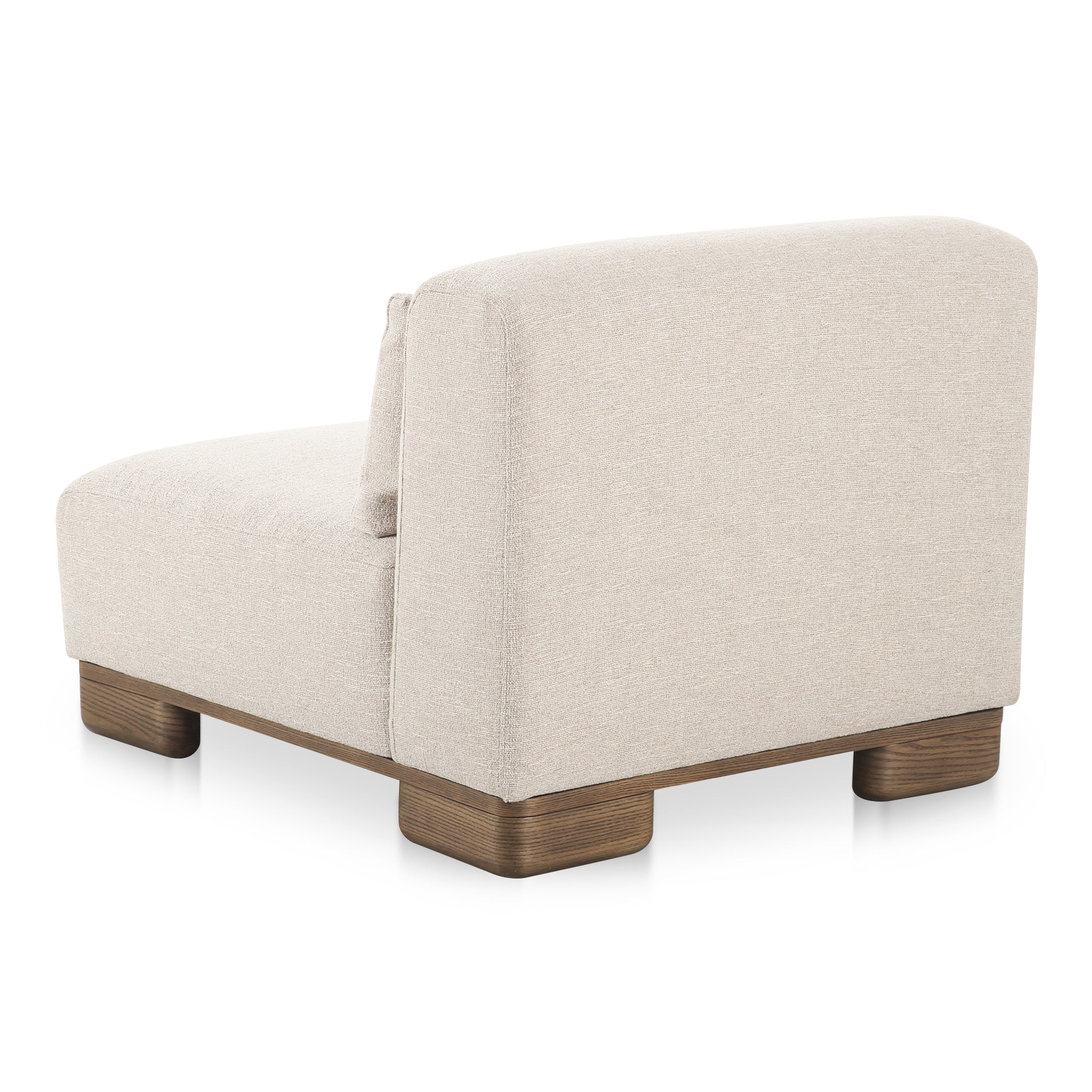 Moes June Slipper Chair Oatmeal OA-1031-34