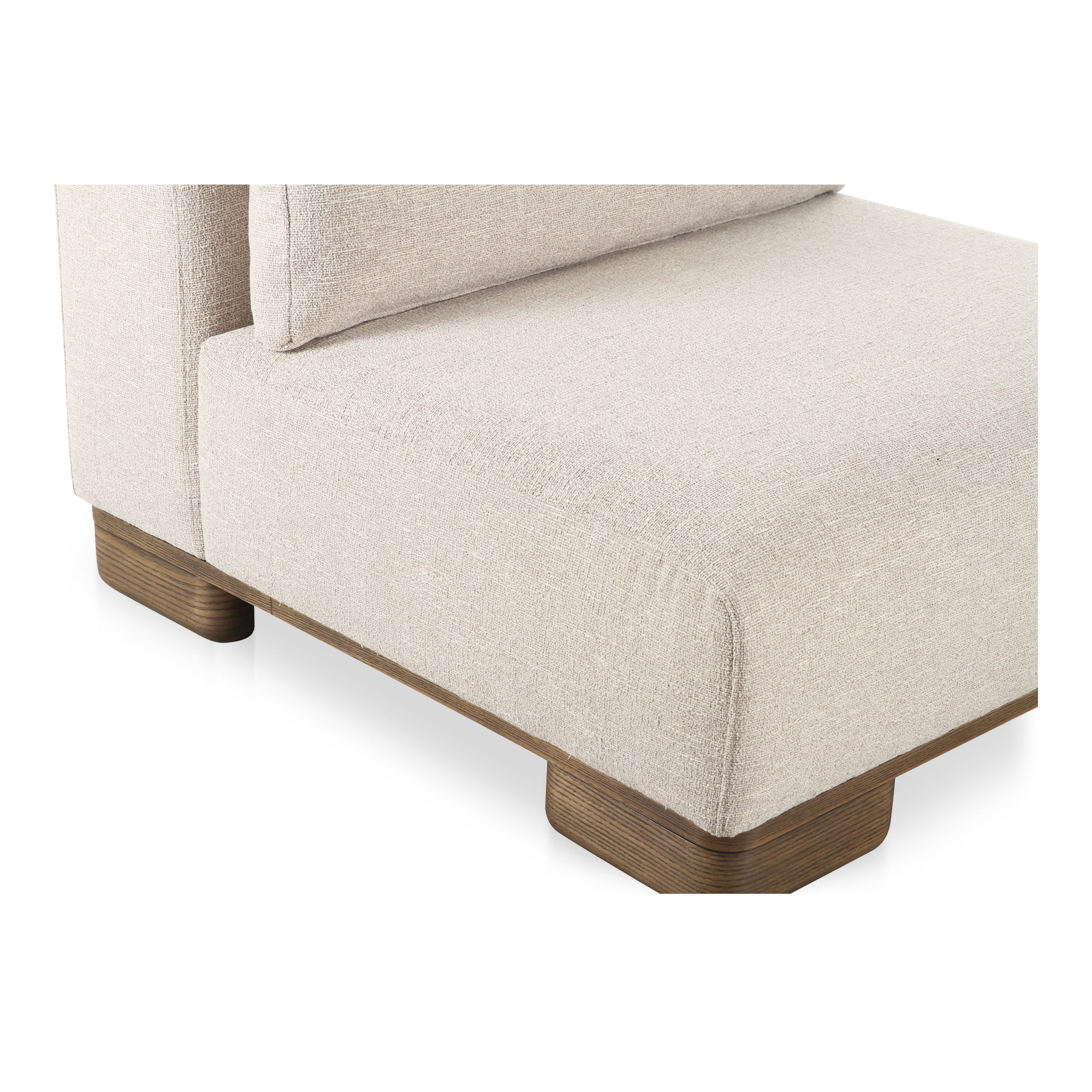 Moes June Slipper Chair Oatmeal OA-1031-34