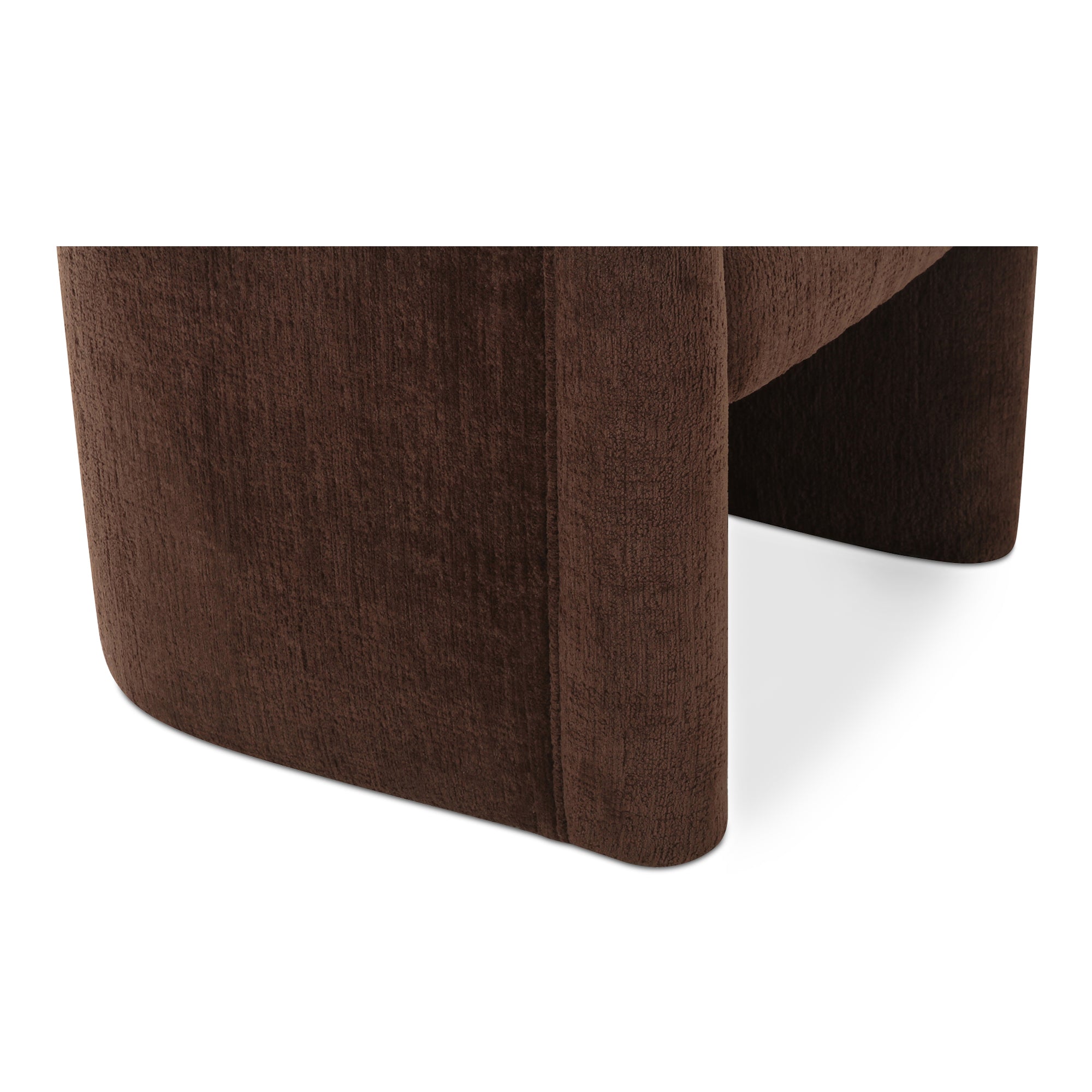 Moes Mesto Rolling Dining Chair Dark Brown OA-1035-20