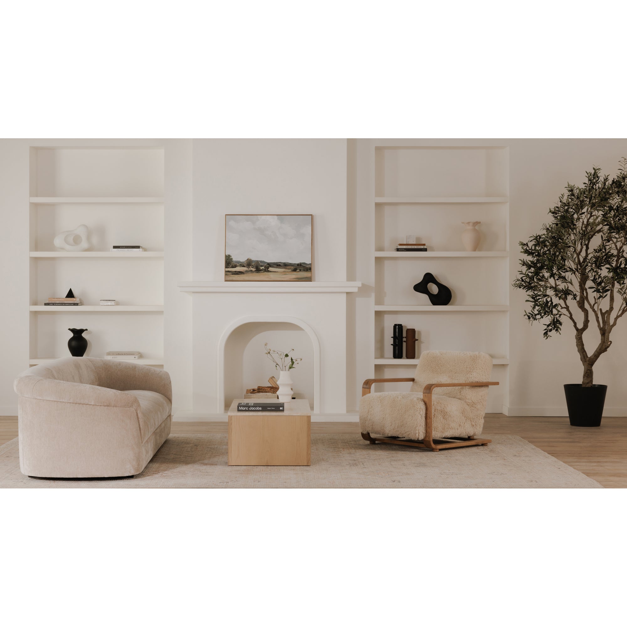 Moes Thora Sofa Beige OA-1040-34