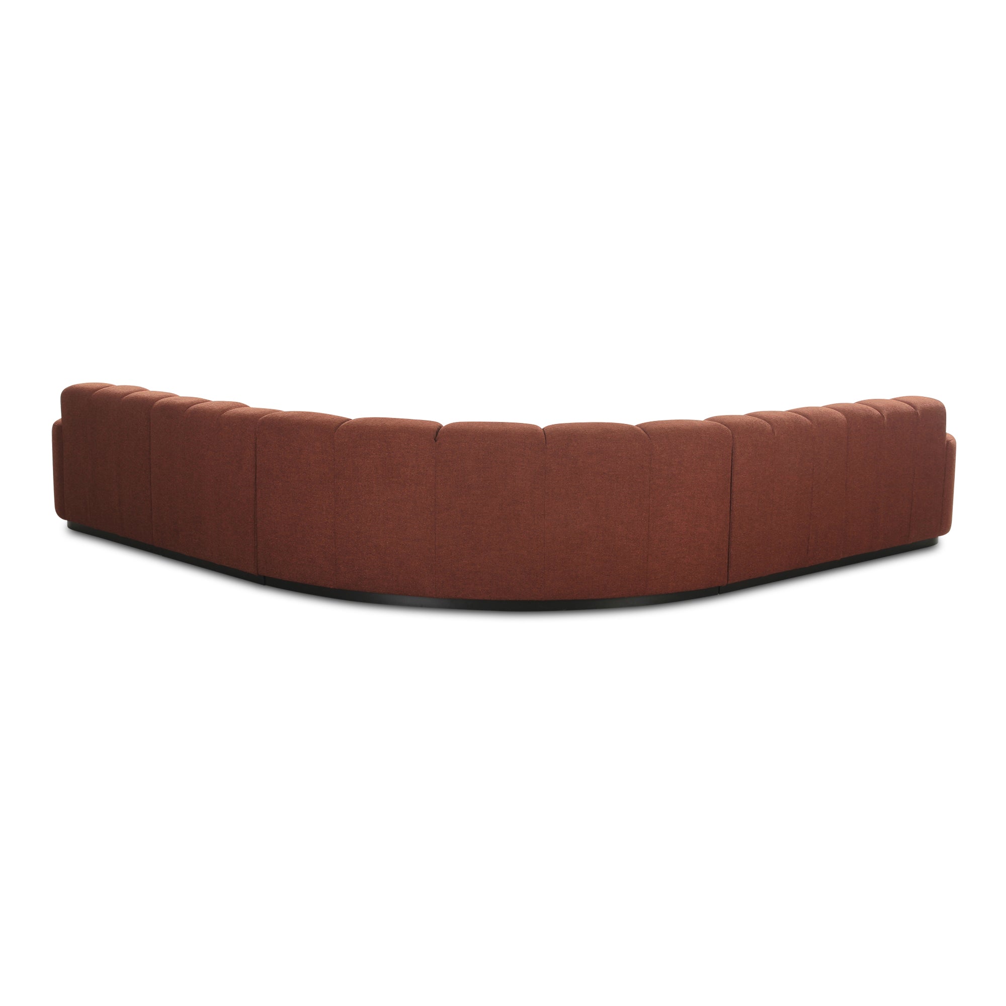 Moes Roman L-Shaped Sectional Rust OA-1042-12-0