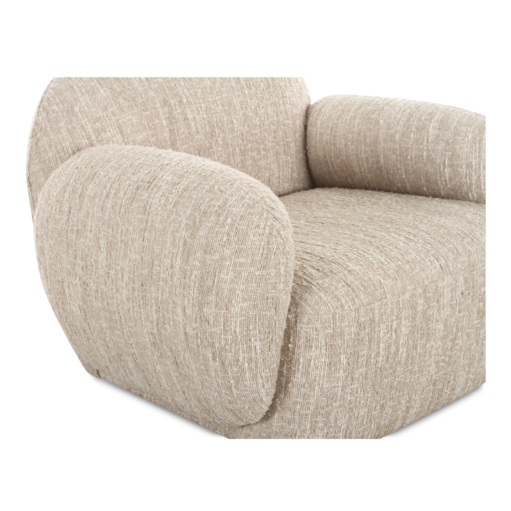 Moes Hazel Lounge Chair Off White OA-1043-34