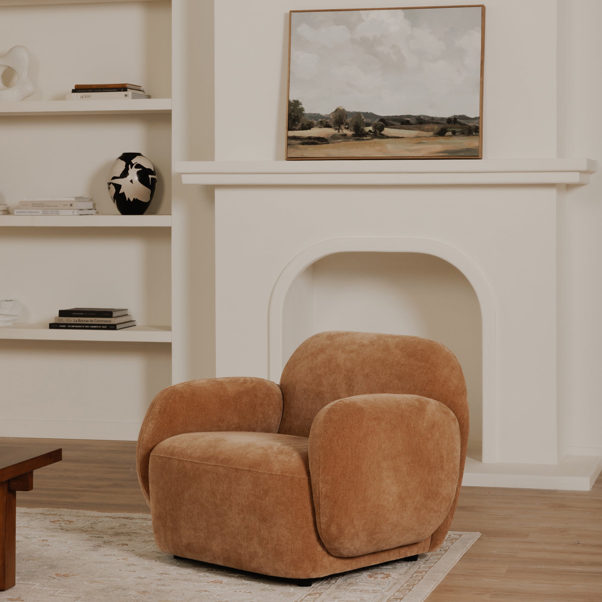 Moes Hazel Lounge Chair Copper OA-1043-42
