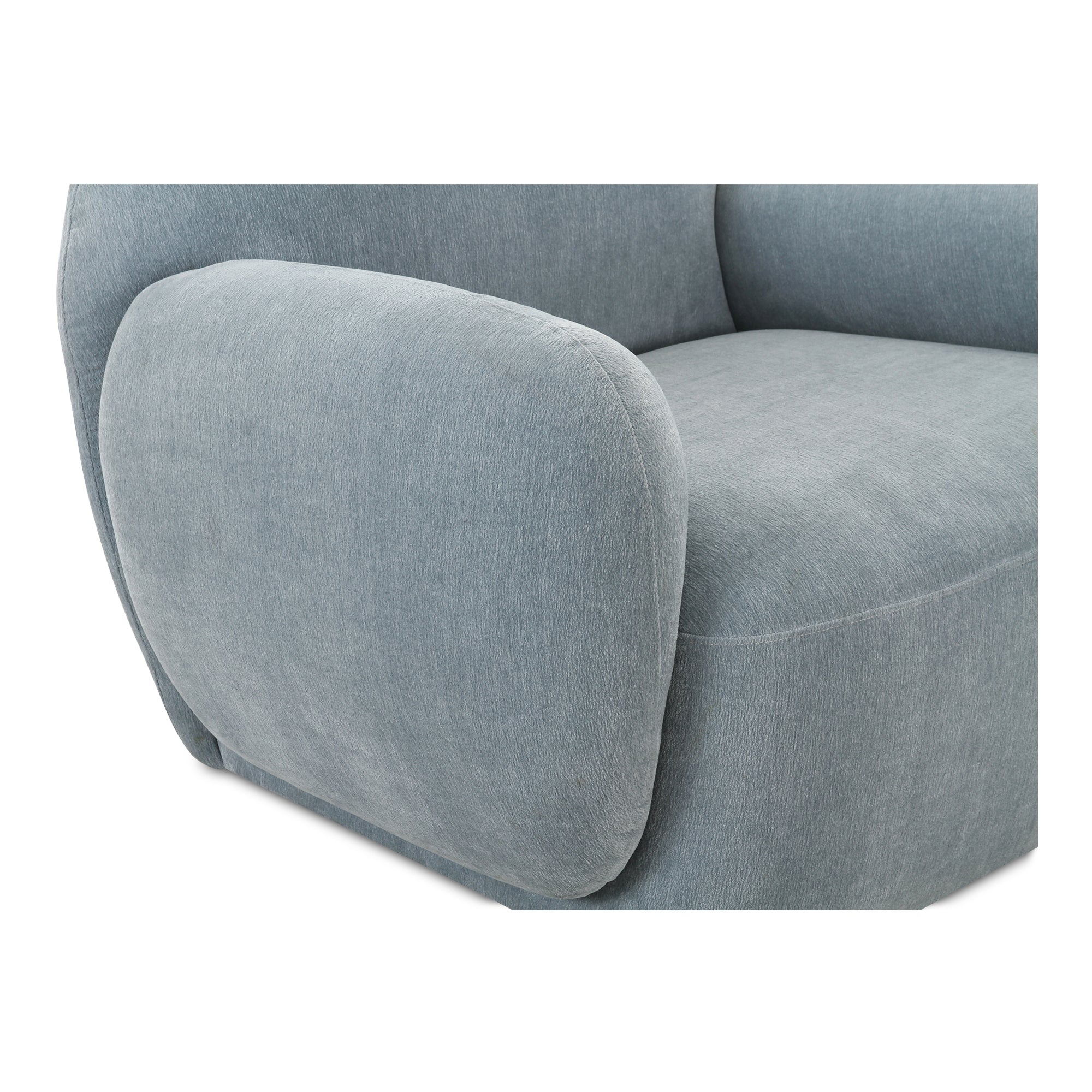 Moes Hazel Lounge Chair Light Blue OA-1043-45