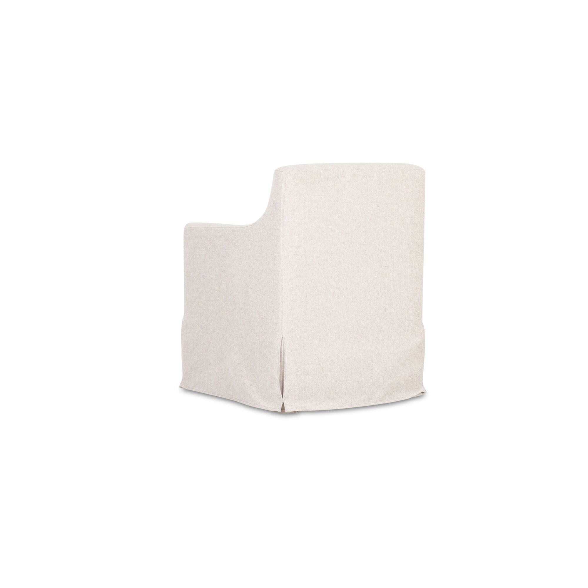 Moes Lydia Slipcover Dining Chair Beige OA-1051-34