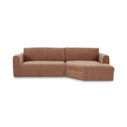 Moes Madrid Right Sectional Heritage Pink OA-1058-33-R-0