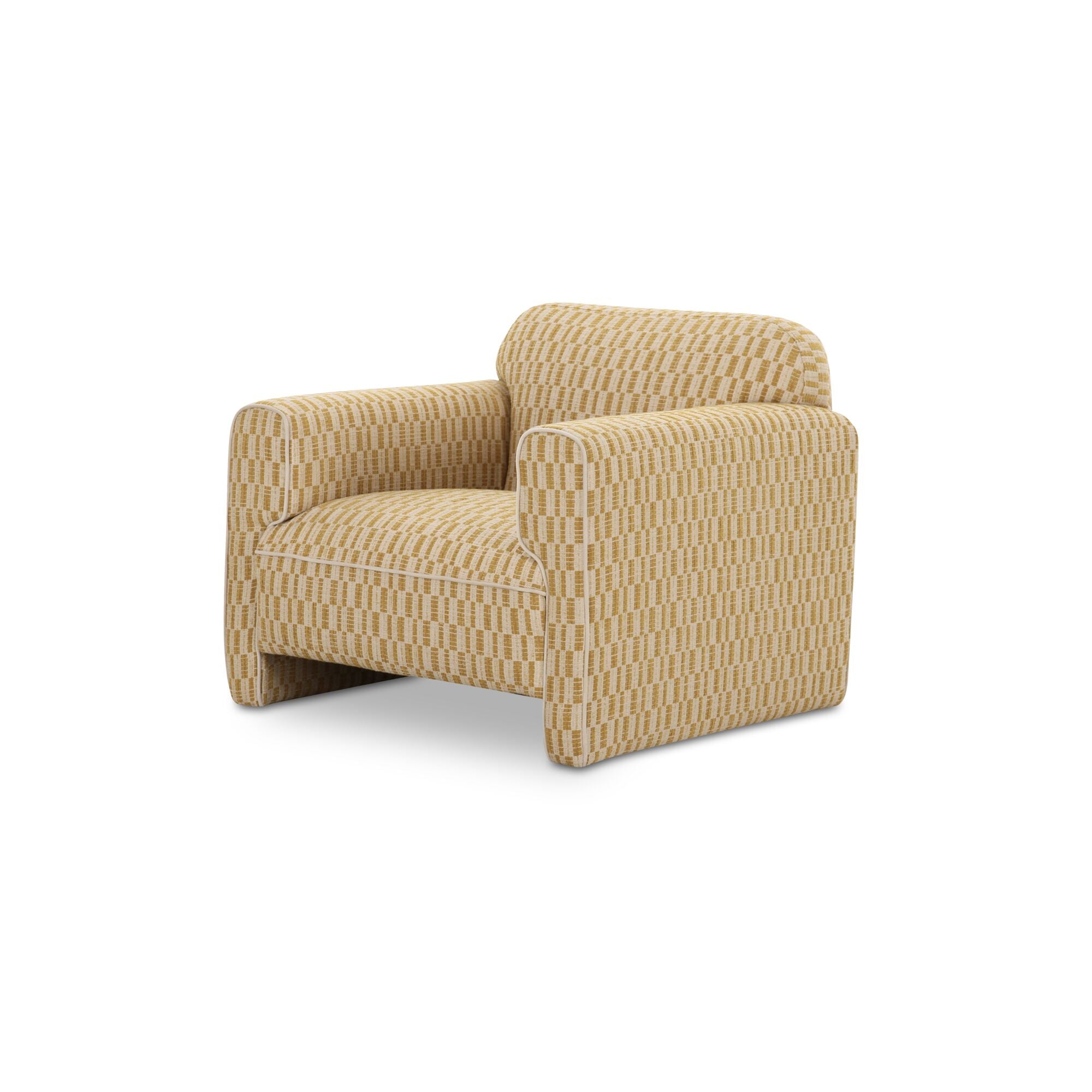 Moes Leo Accent Chair Chartreuse OA-1059-08