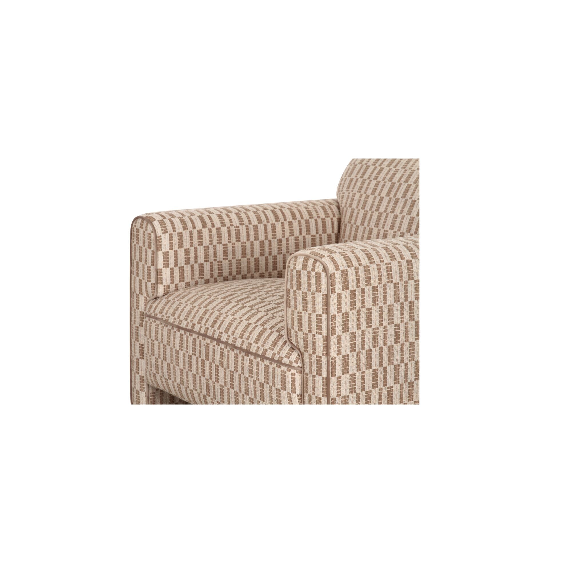 Moes Leo Accent Chair Taupe OA-1059-39