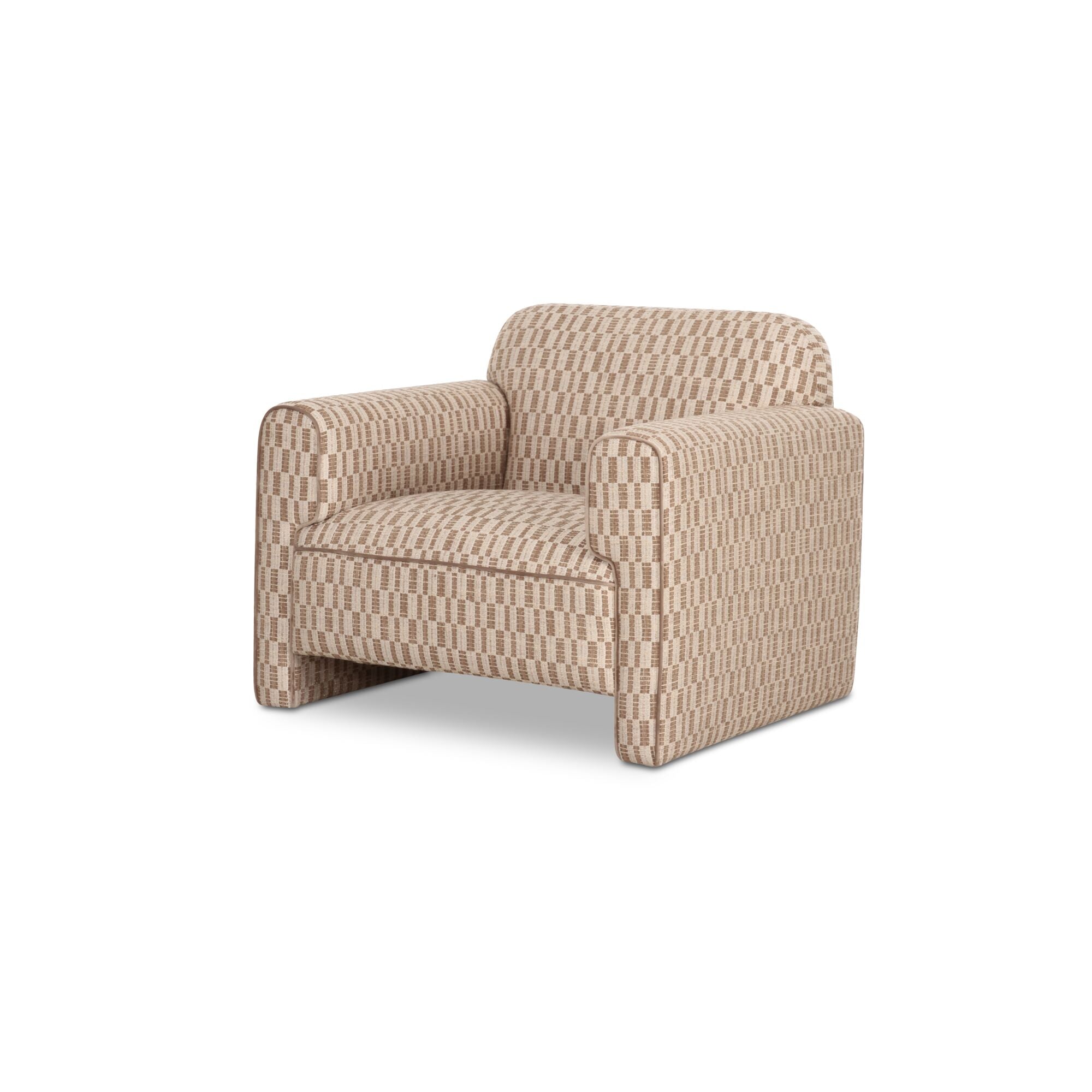 Moes Leo Accent Chair Taupe OA-1059-39
