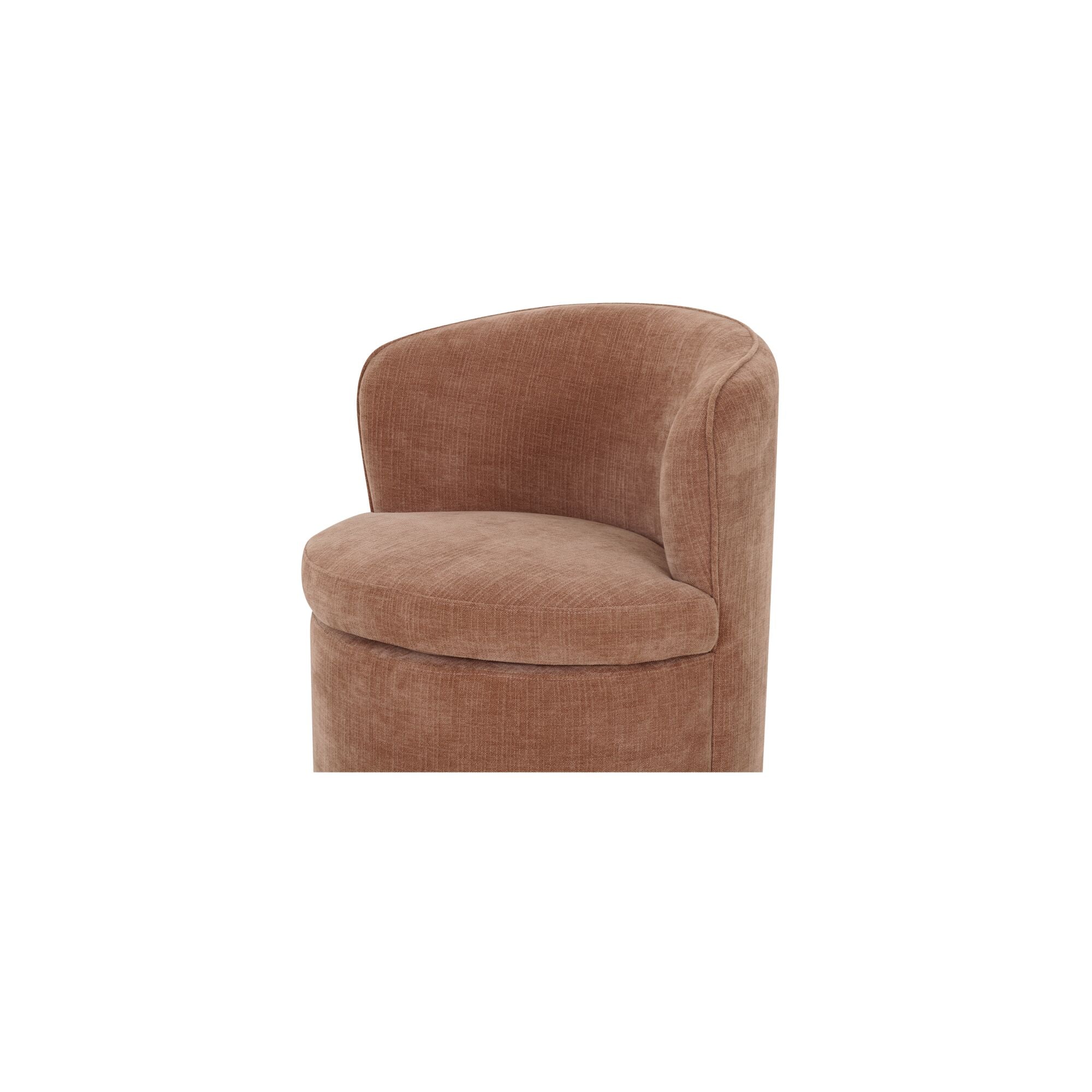 Moes Dane Swivel Dining Chair Heritage Pink OA-1074-33
