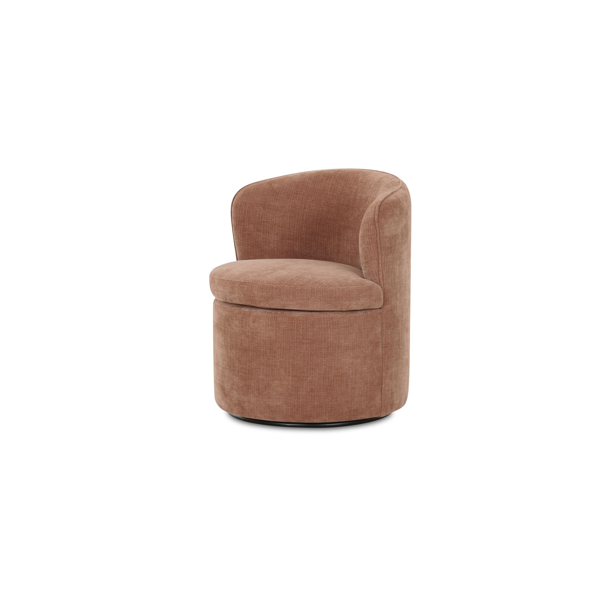 Moes Dane Swivel Dining Chair Heritage Pink OA-1074-33