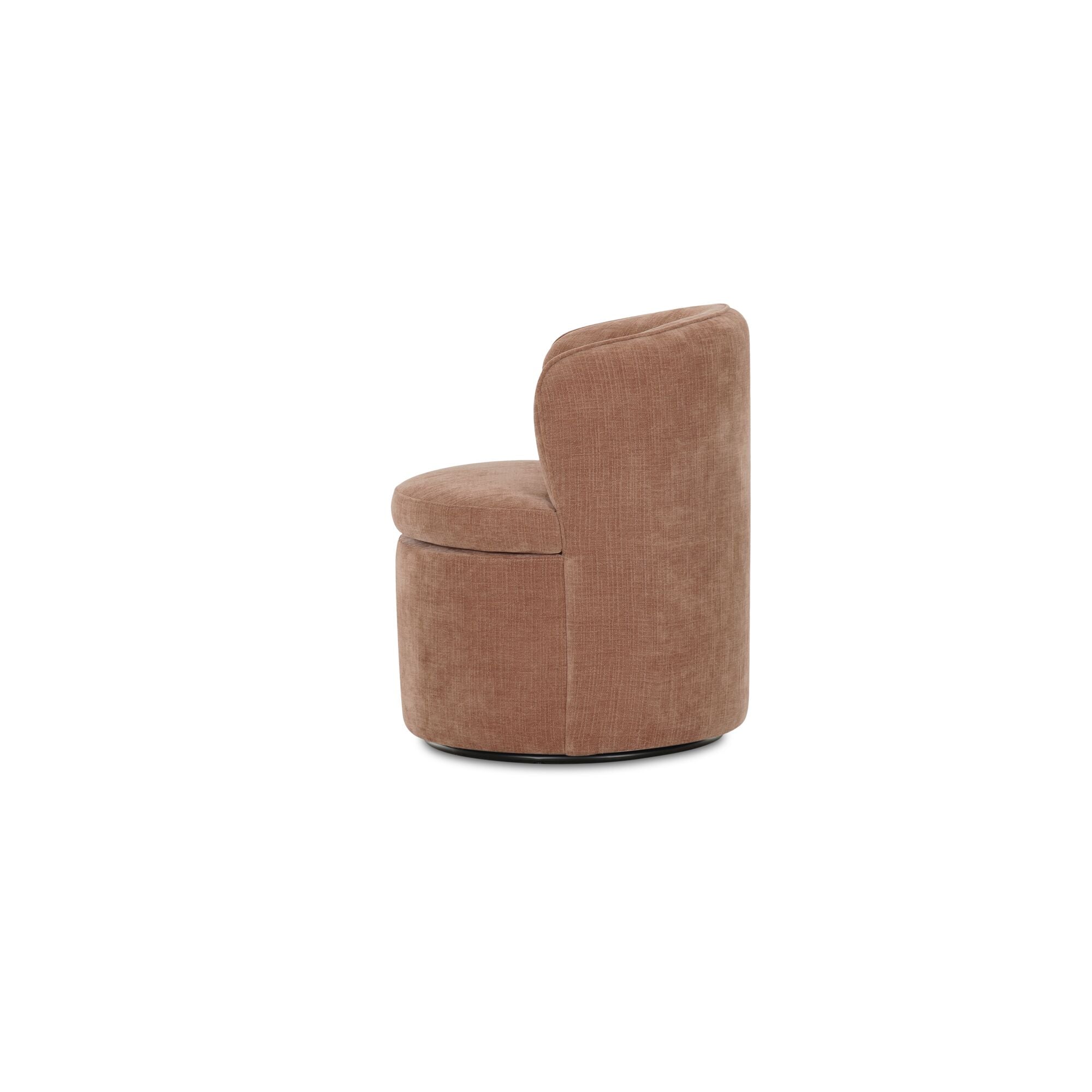 Moes Dane Swivel Dining Chair Heritage Pink OA-1074-33