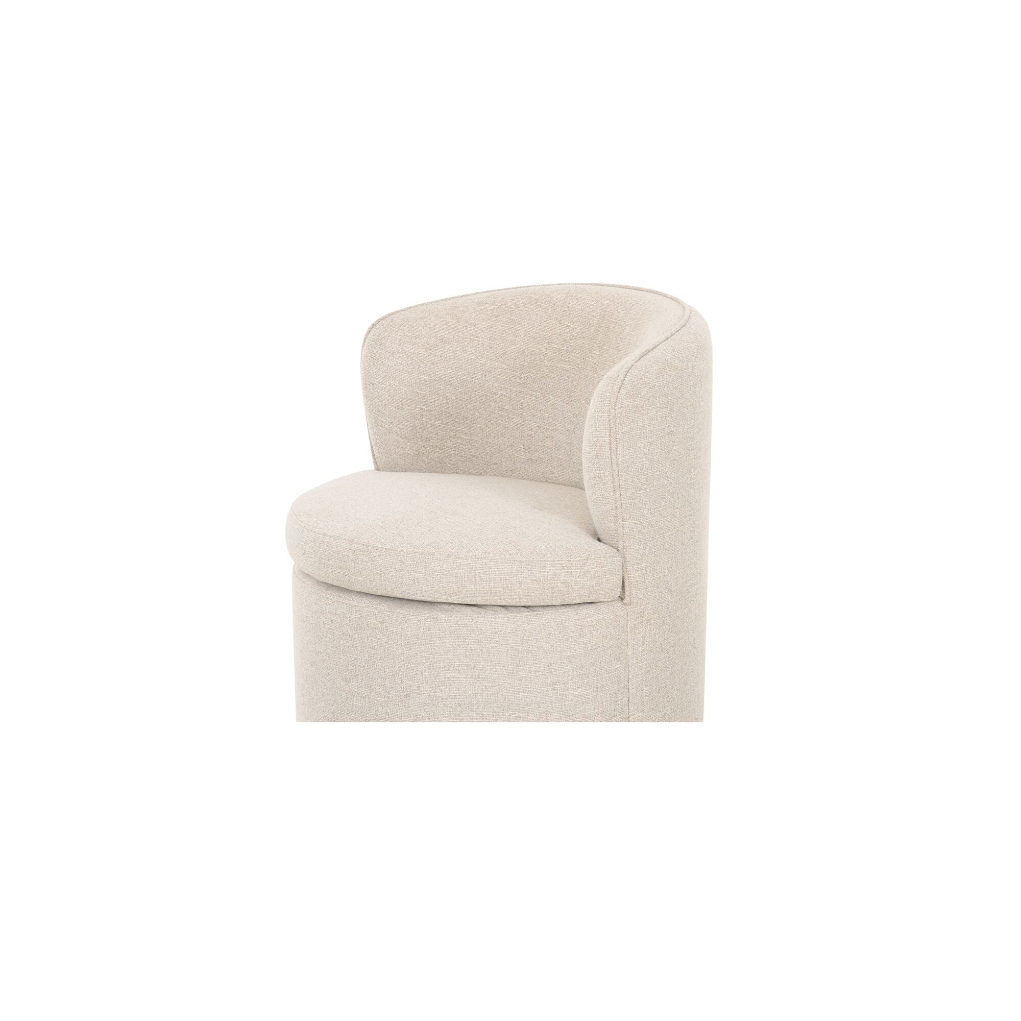 Moes Dane Swivel Dining Chair Oatmeal OA-1074-34