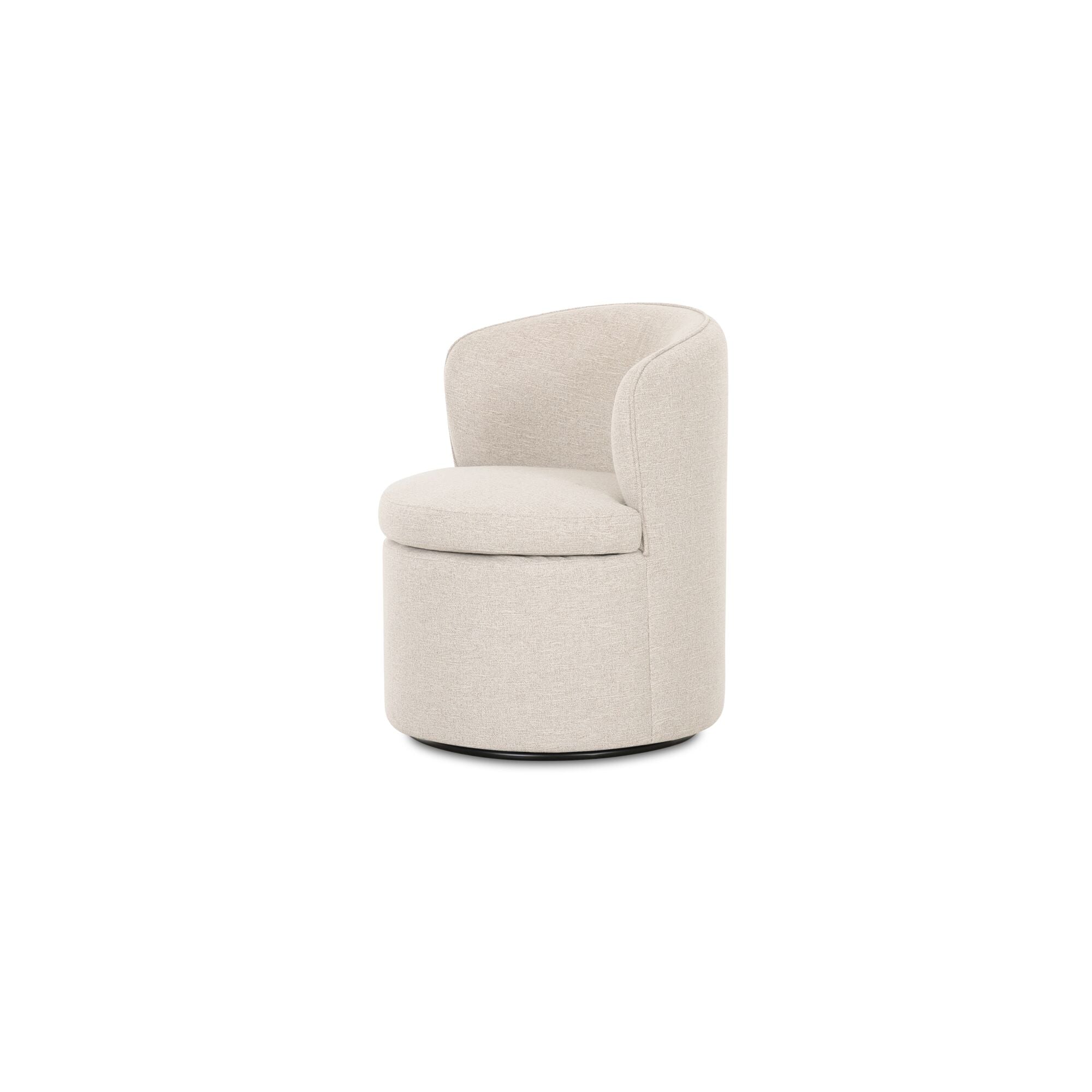 Moes Dane Swivel Dining Chair Oatmeal OA-1074-34