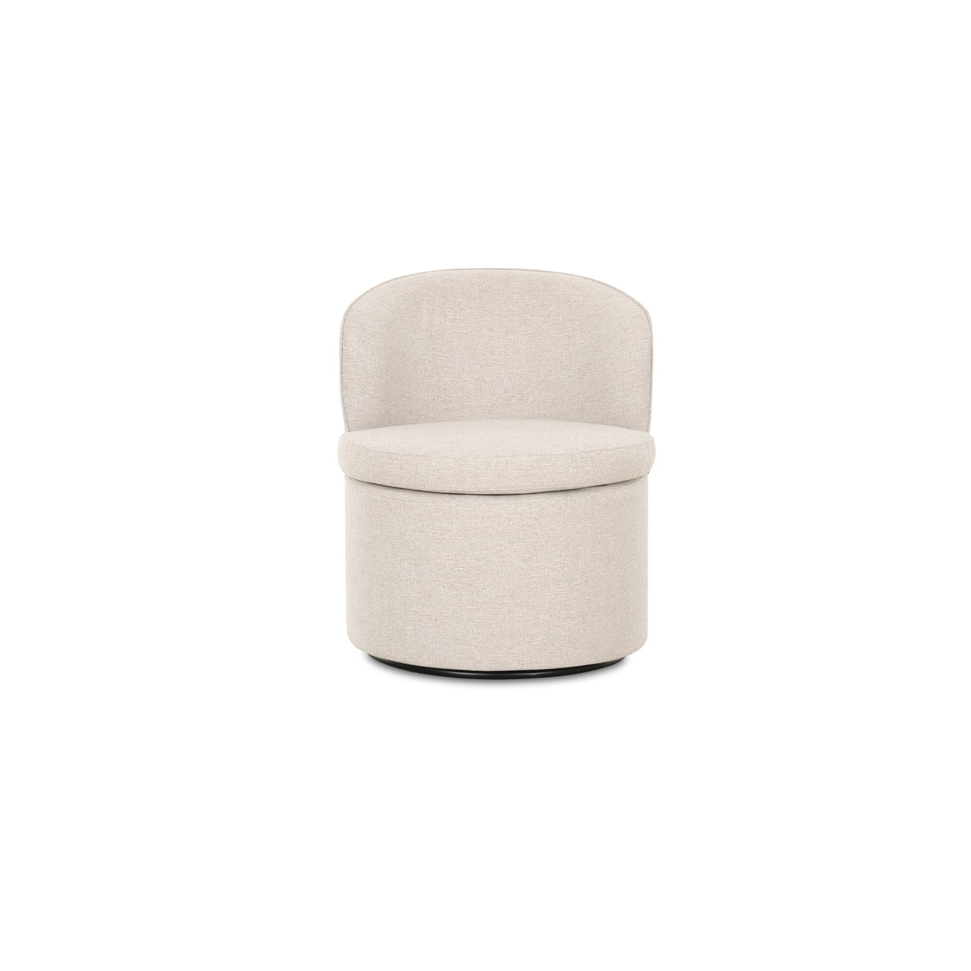 Moes Dane Swivel Dining Chair Oatmeal OA-1074-34