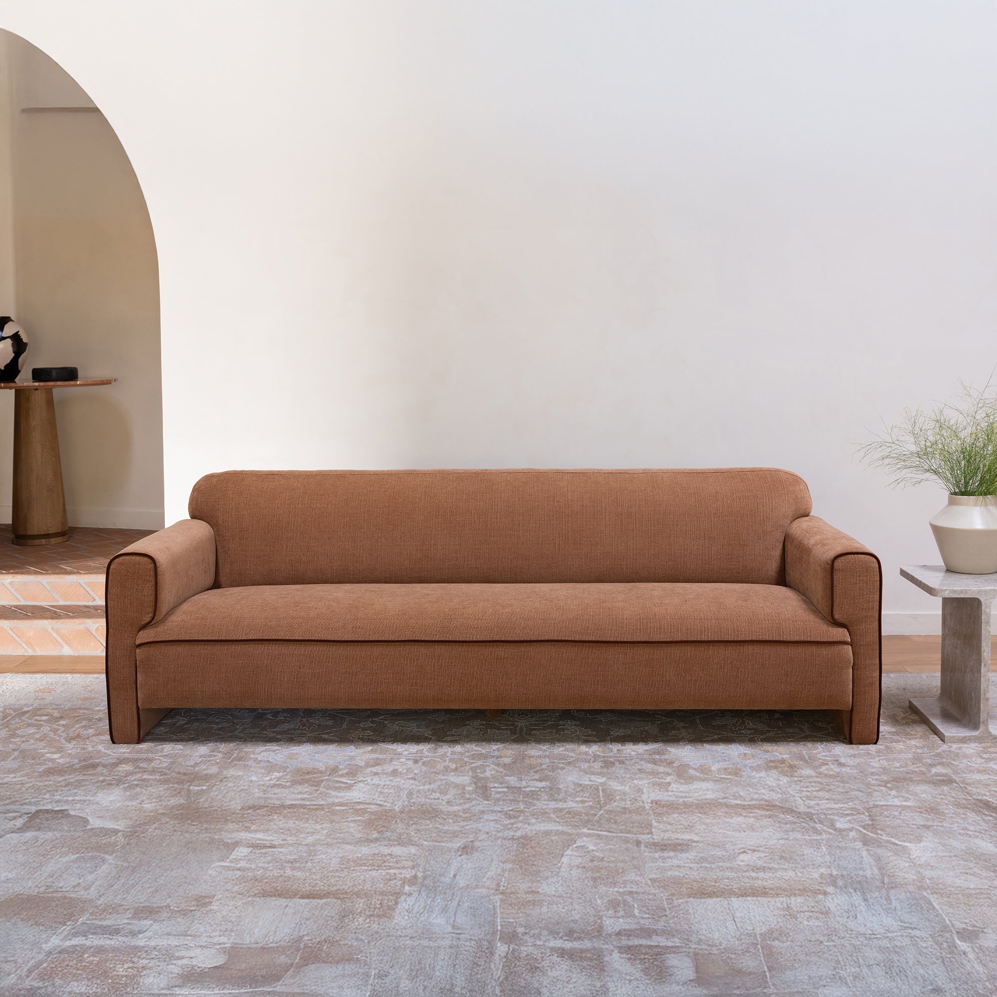 Moes Leo Sofa Light Brown OA-1076-21